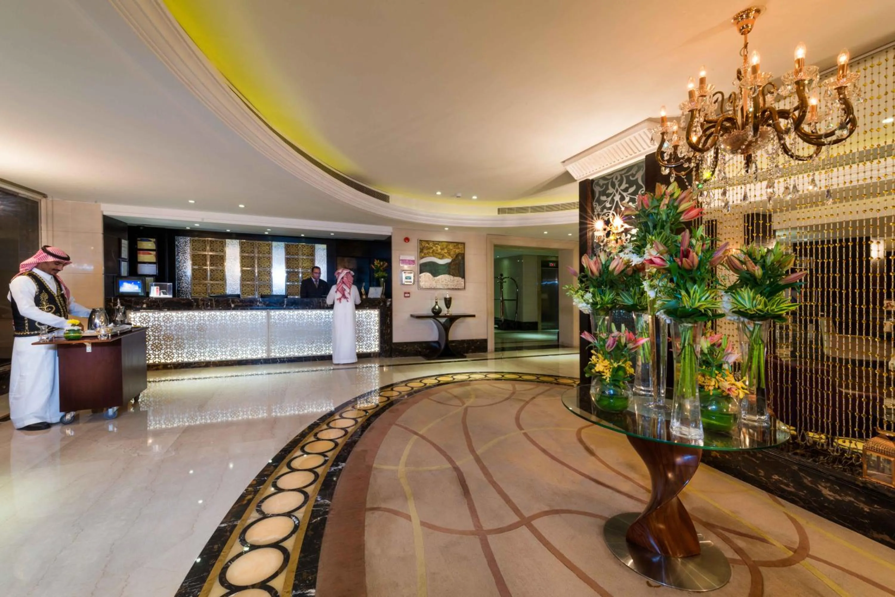 Lobby or reception in Boudl Al Woroud بودل الورود