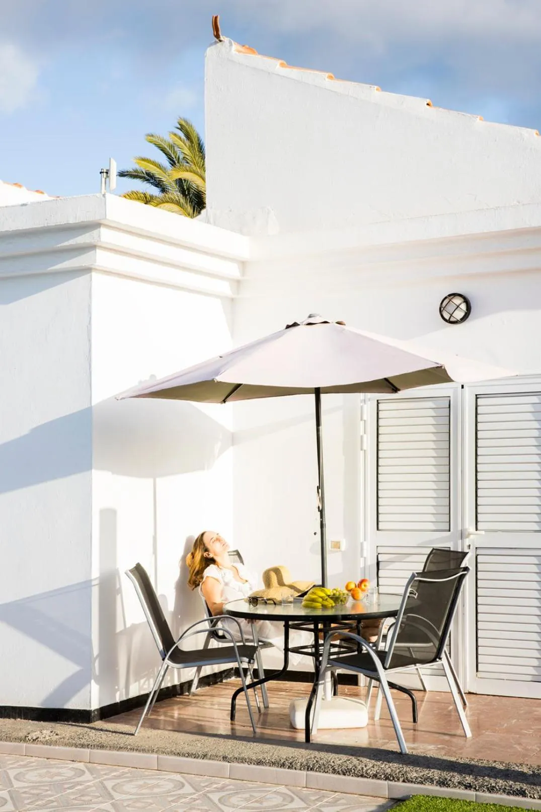 Patio in Bungalows Las Almenas