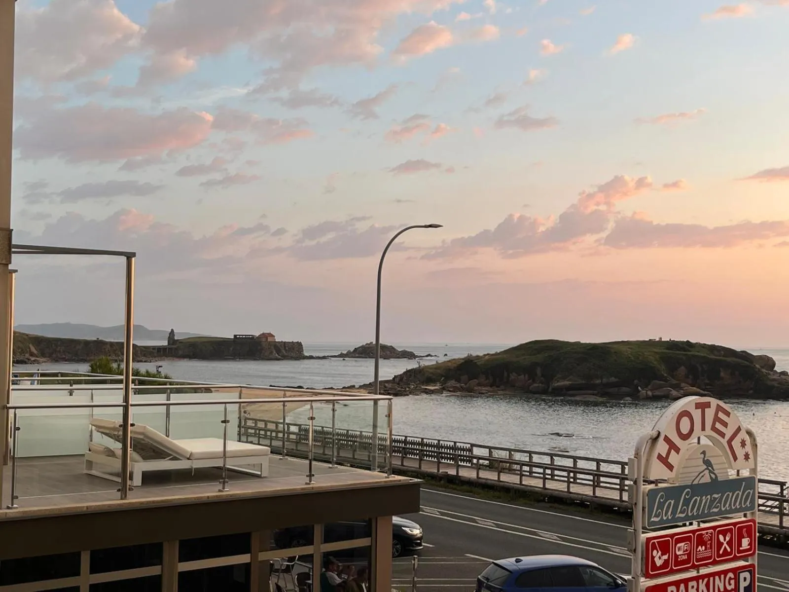 Sea view in Hotel La Lanzada