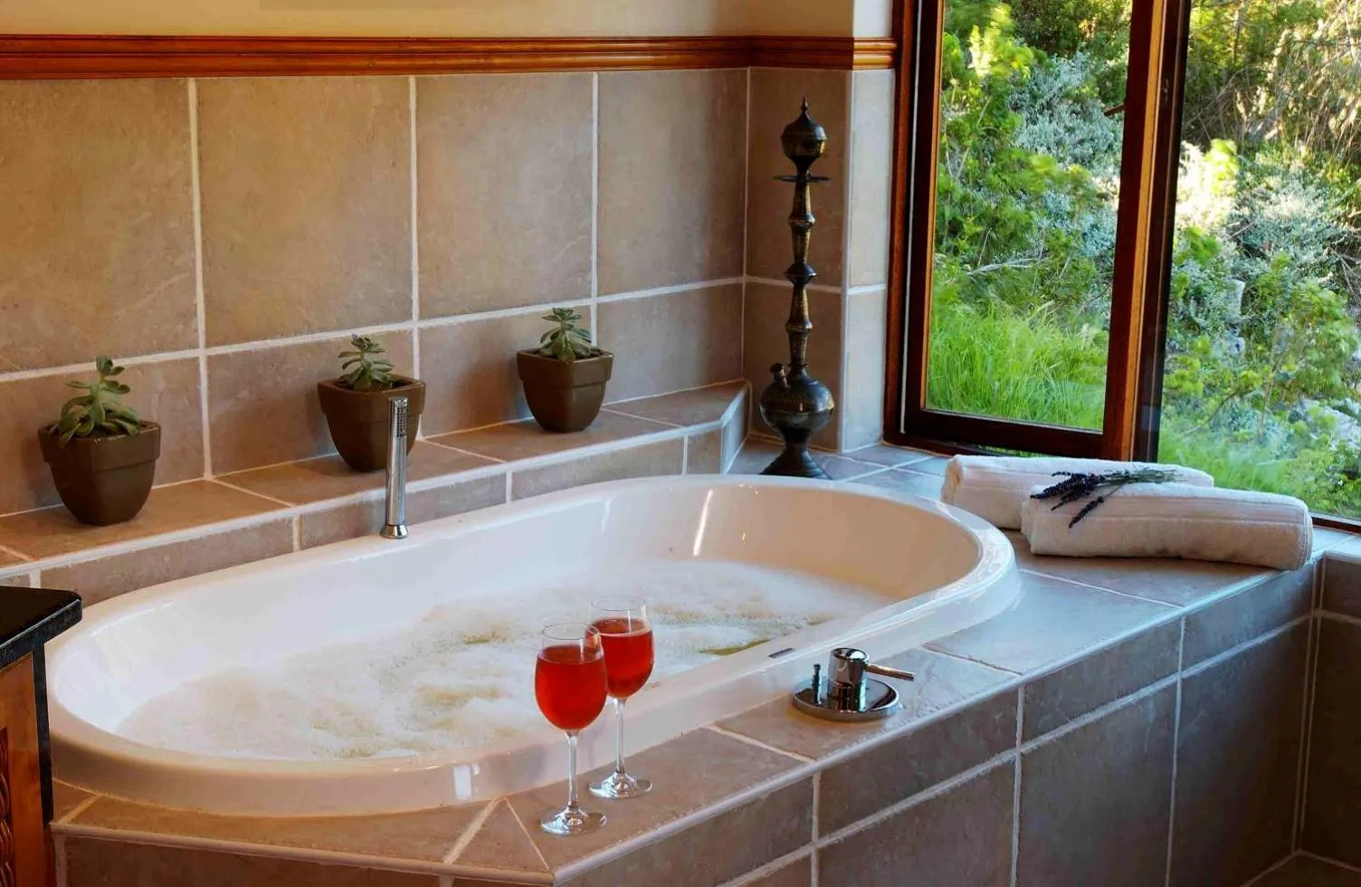 Bathroom in The Fernery Lodge & Spa