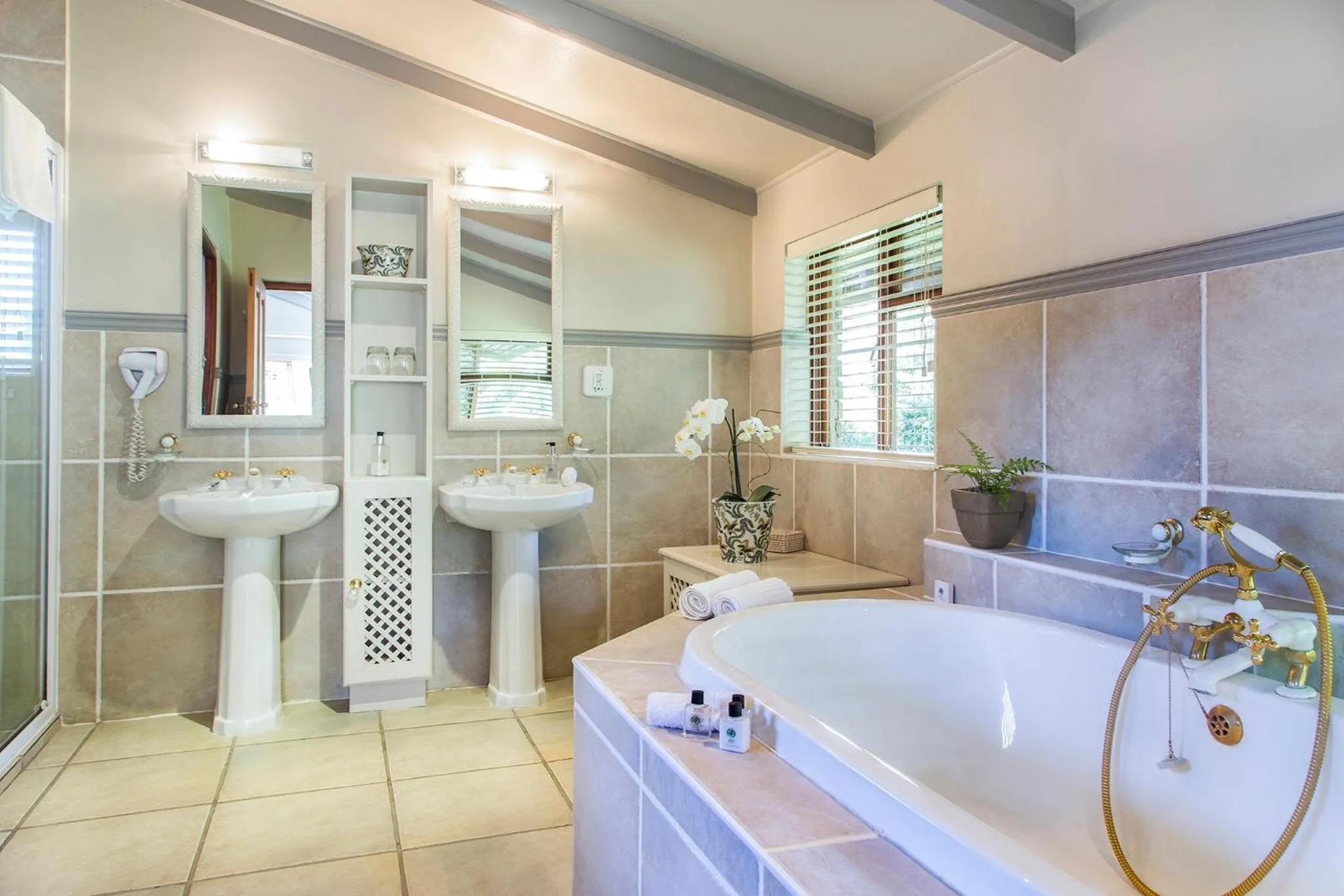 Bathroom in The Fernery Lodge & Spa
