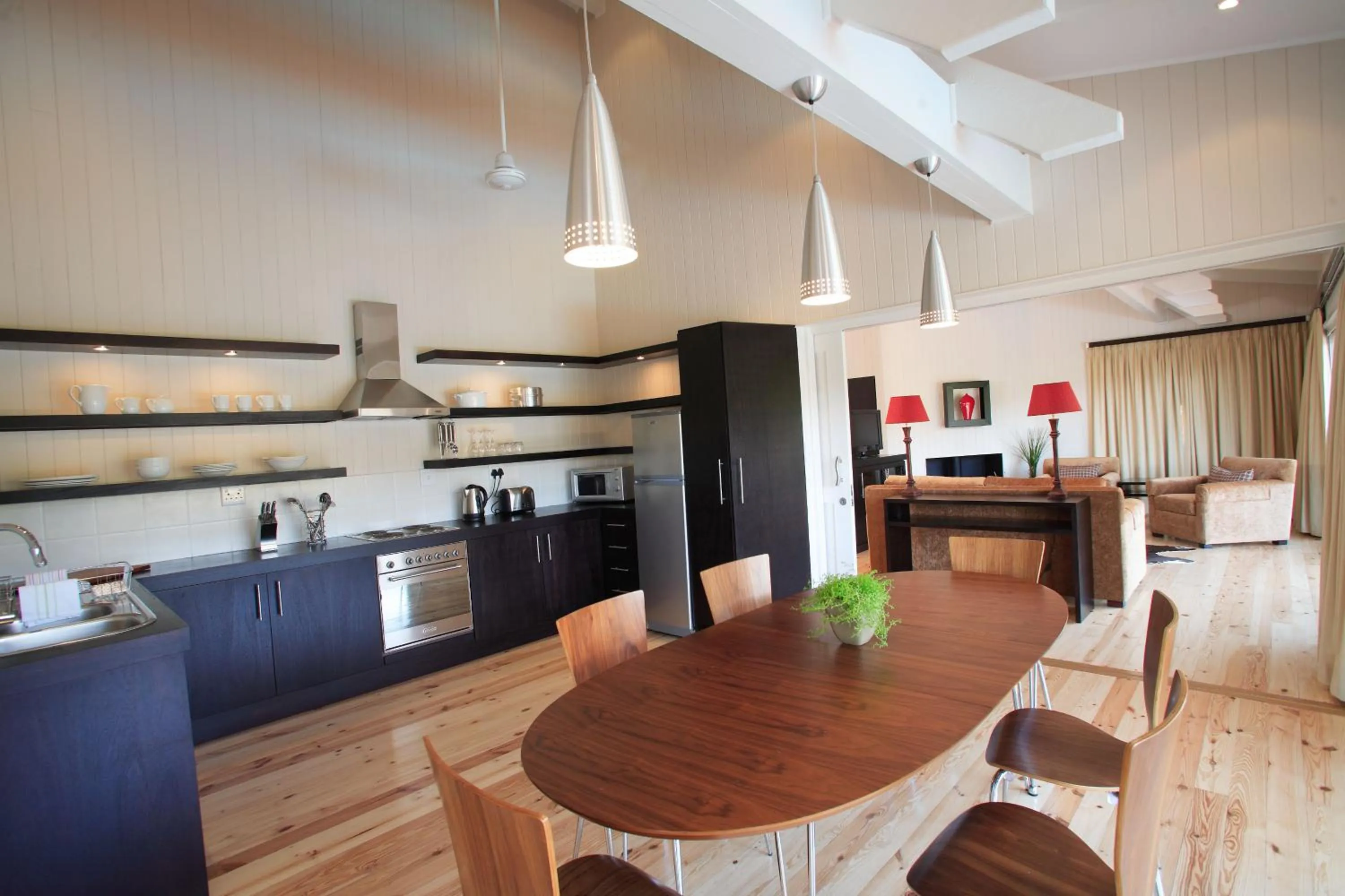Kitchen or kitchenette in The Fernery Lodge & Spa