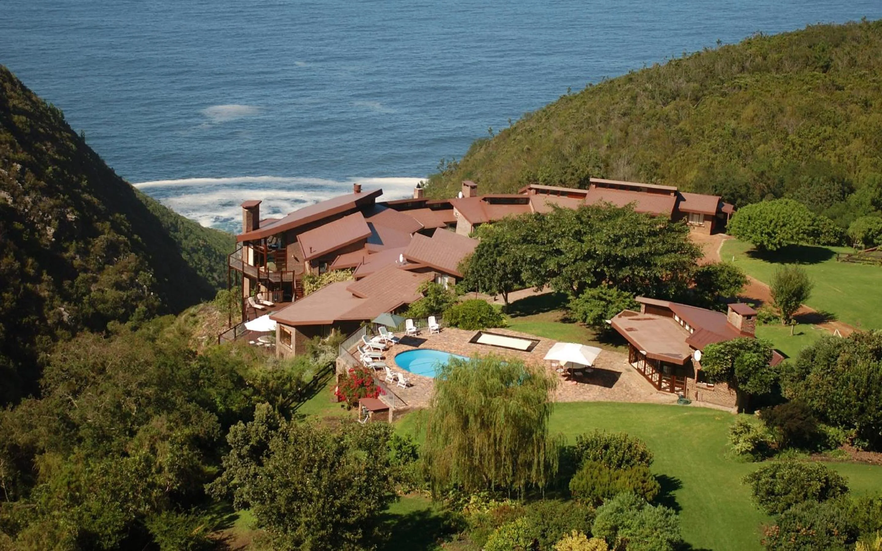 Bird's eye view in The Fernery Lodge & Spa
