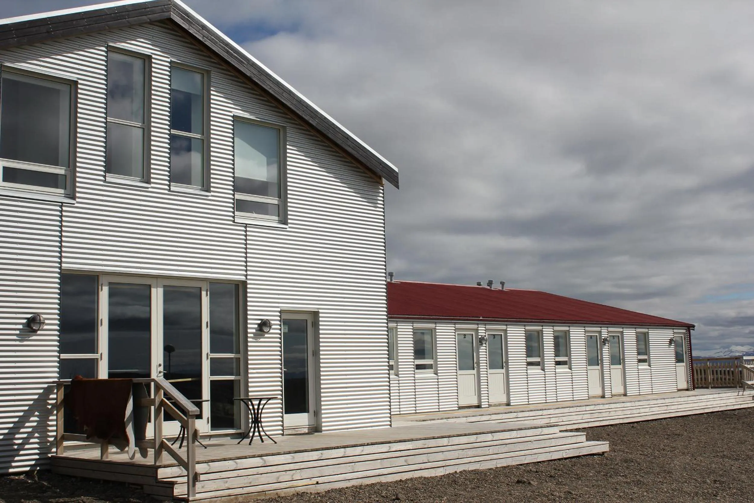 Facade/entrance in Vogur Country Lodge