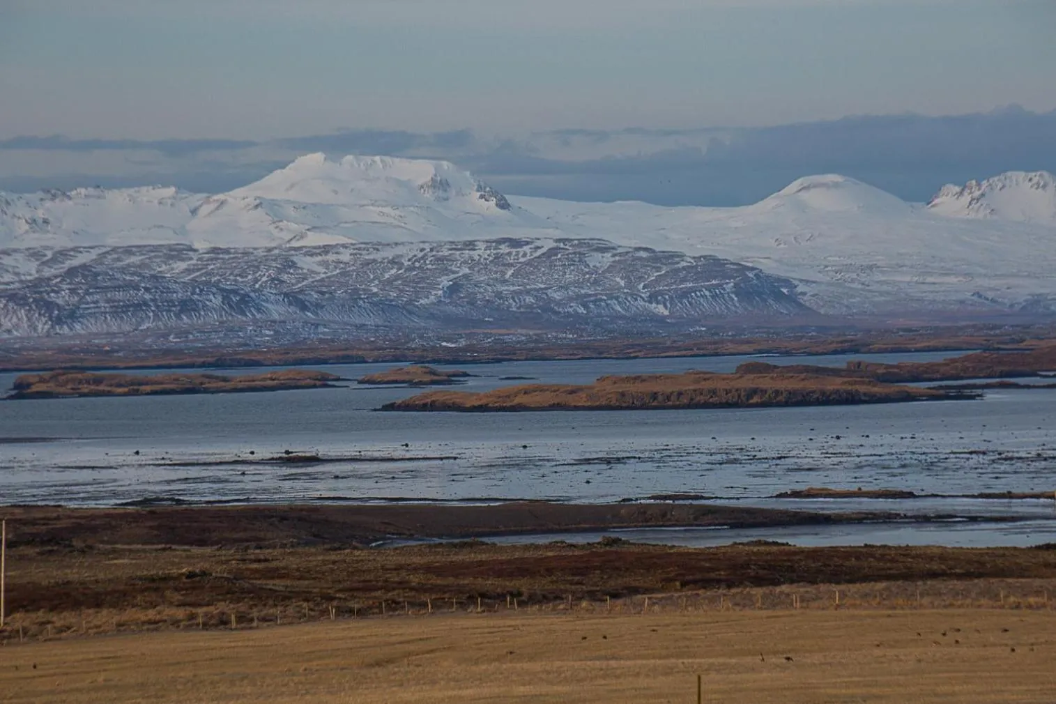Mountain view in Vogur Country Lodge