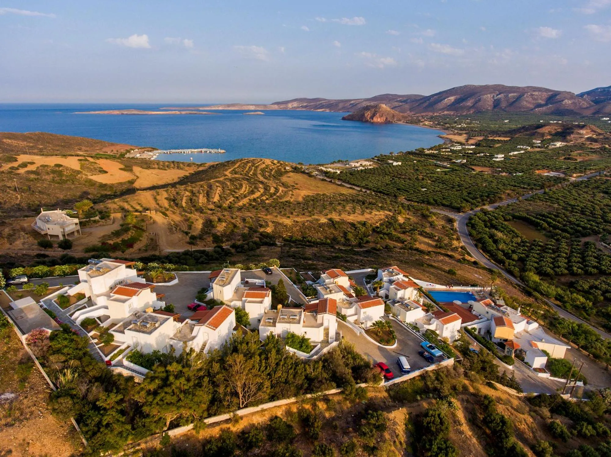 Bird's eye view in Castri Village Hotel