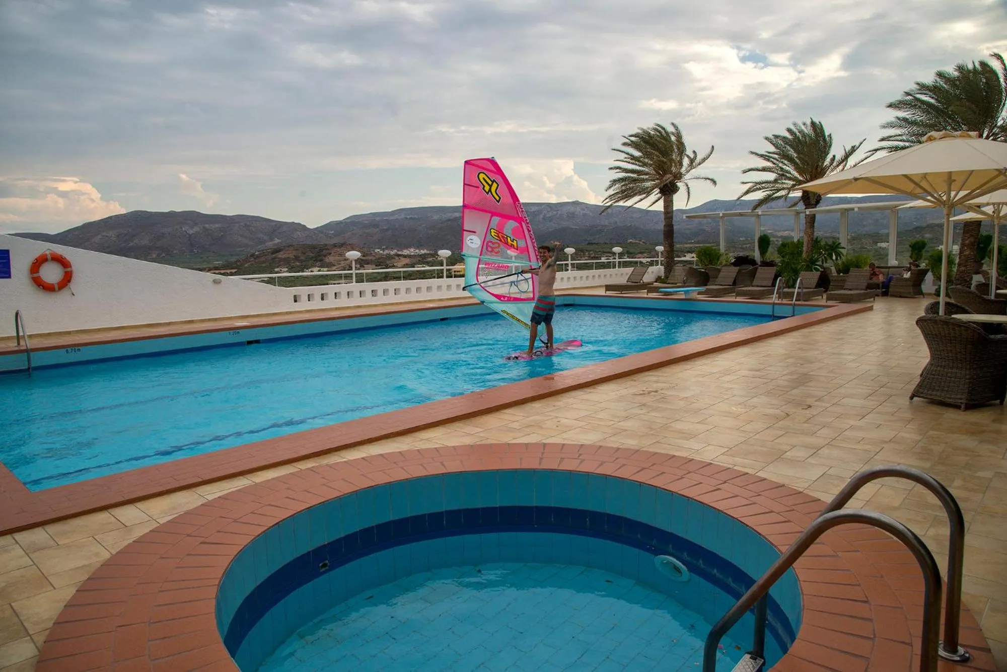 Swimming pool in Castri Village Hotel