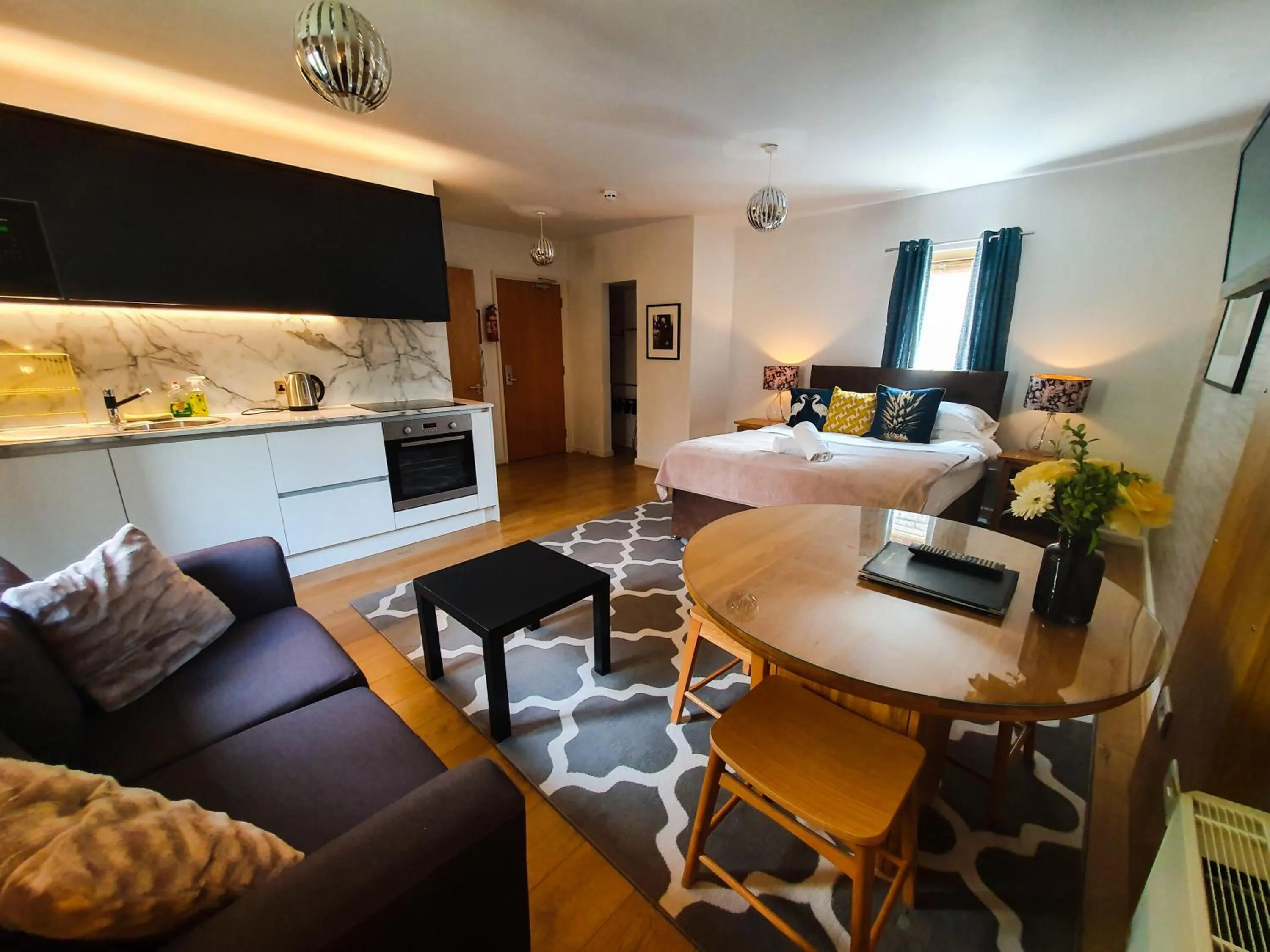 Bedroom in The Churchill Court