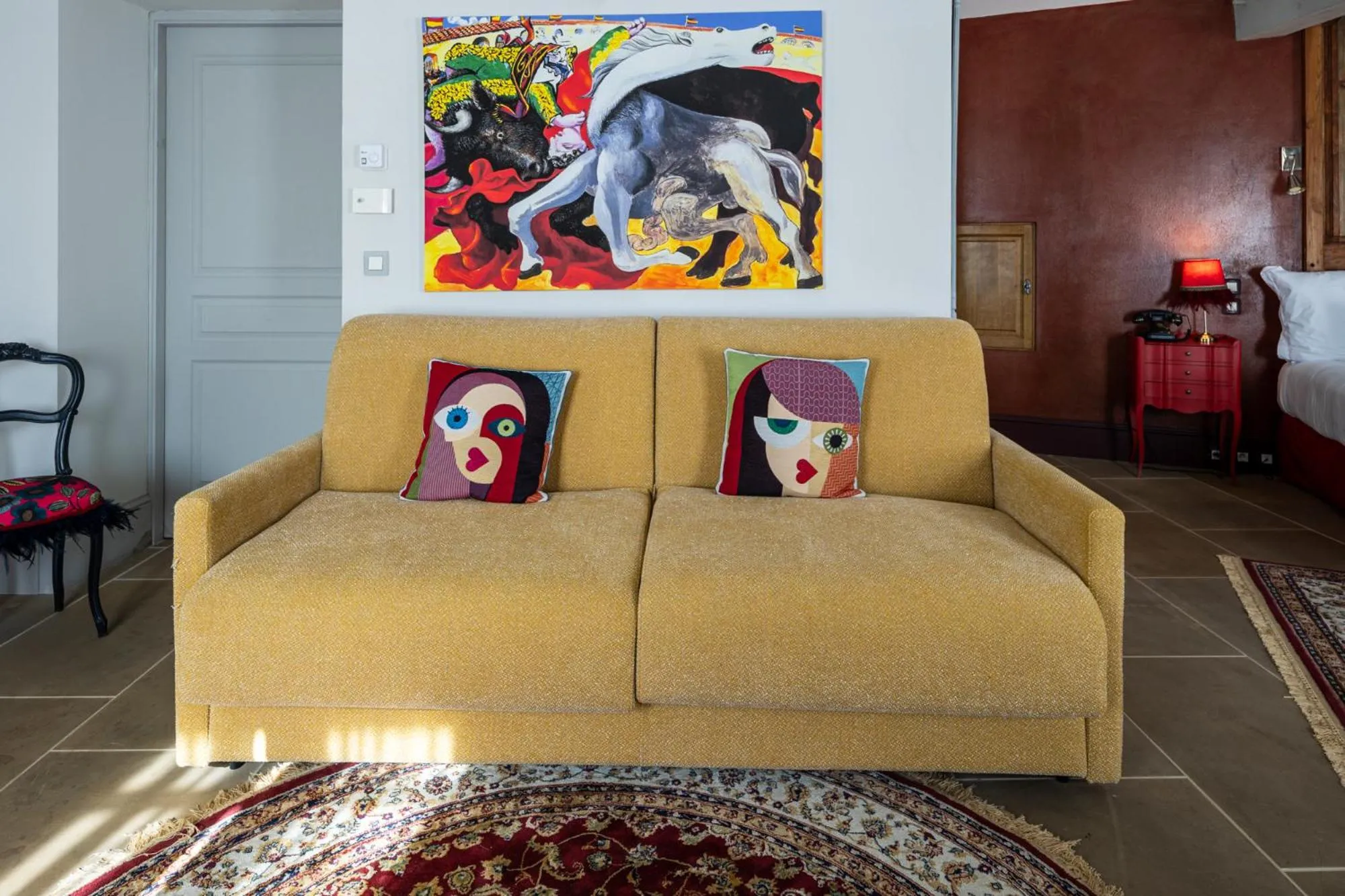 Living room in Le Clos Violette et Le 11 D'Aglaé - Appart' Hôtel de Charme Design de Luxe