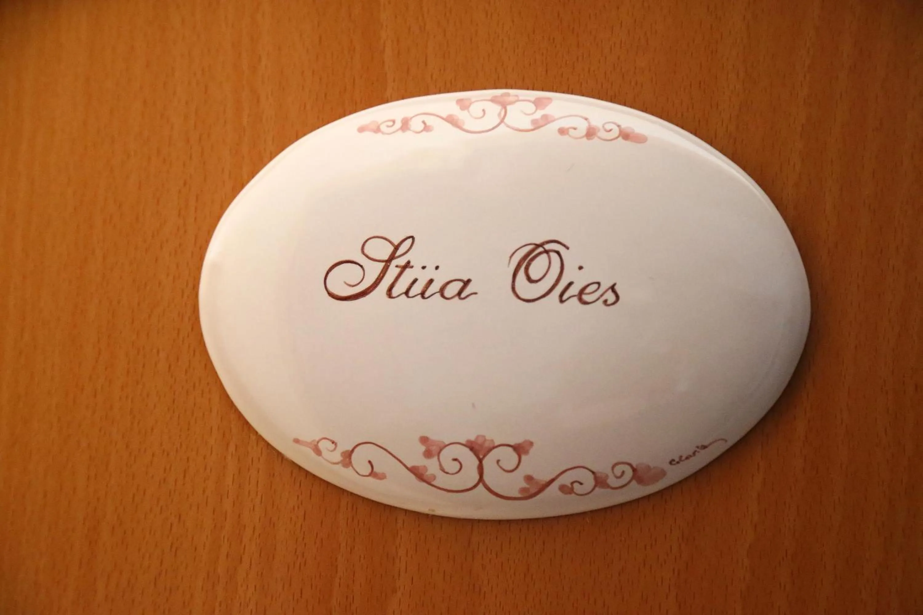 Decorative detail in Ciasa Rudiferia Appartamenti in Alta Badia