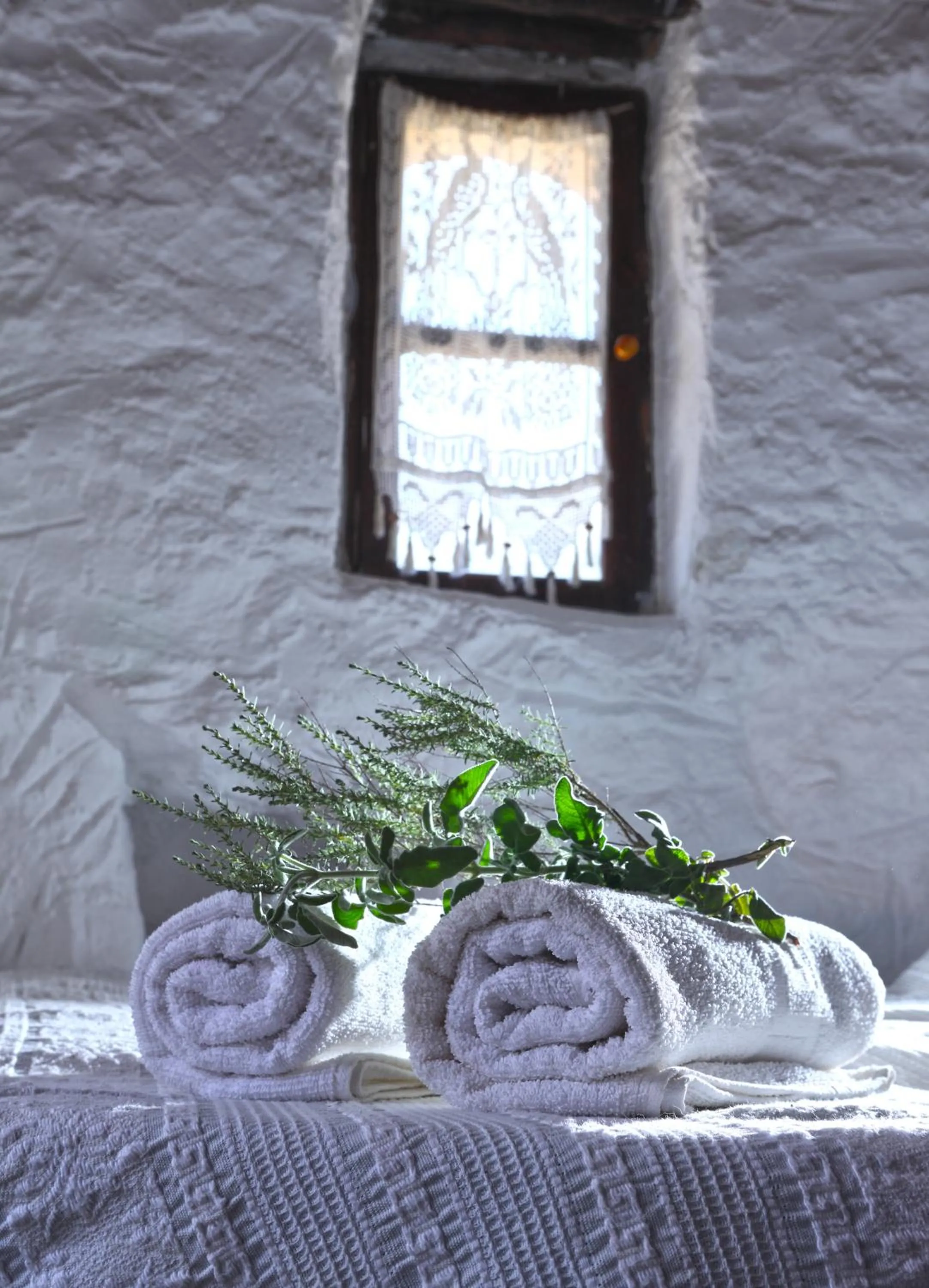 Bed in Aspros Potamos