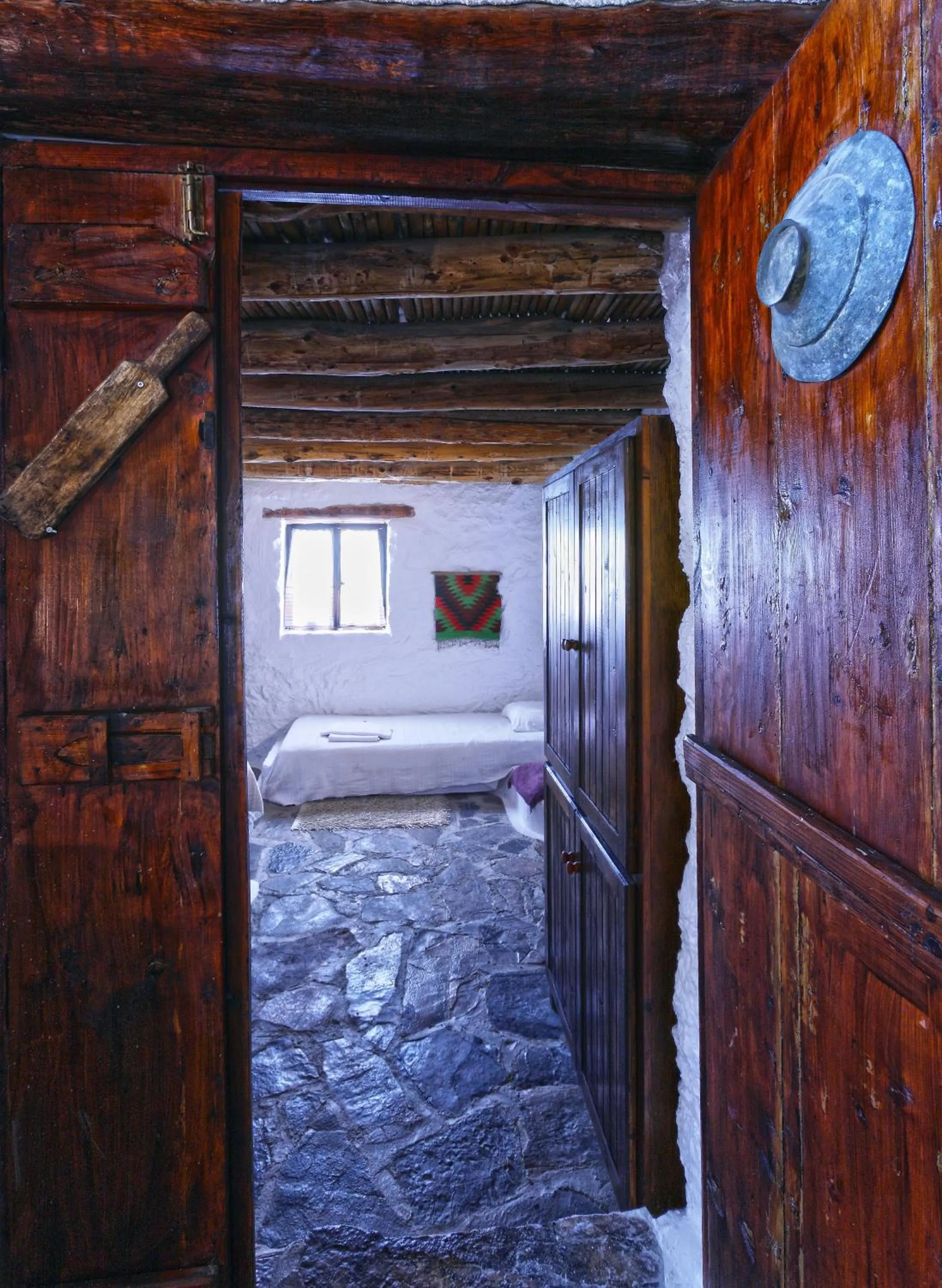 Bedroom, Bed in Aspros Potamos