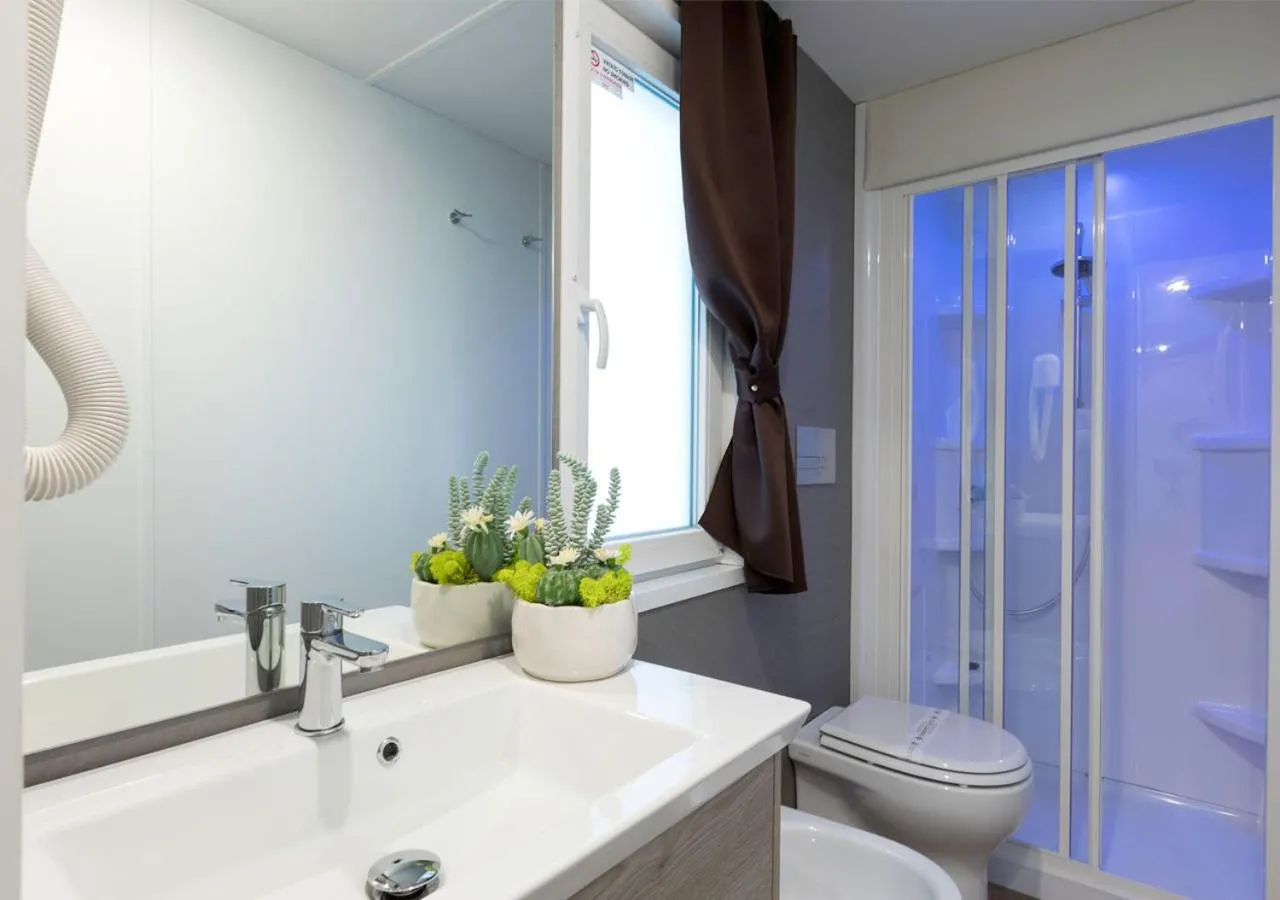 Bathroom in Vela Blu Camping Village