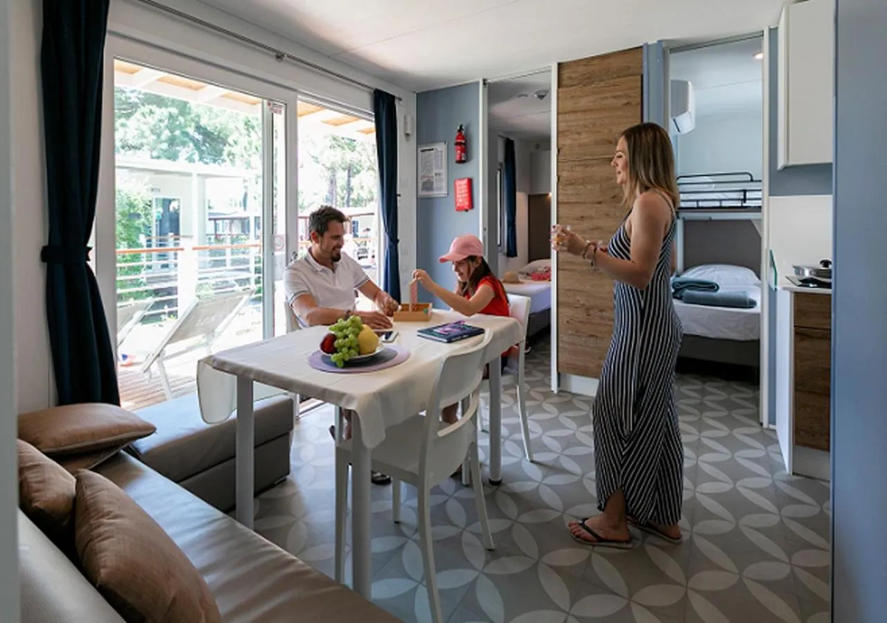 Dining area in Vela Blu Camping Village