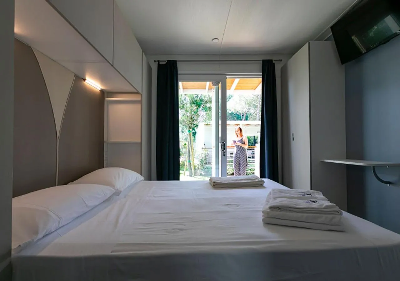 Bedroom, Bed in Vela Blu Camping Village