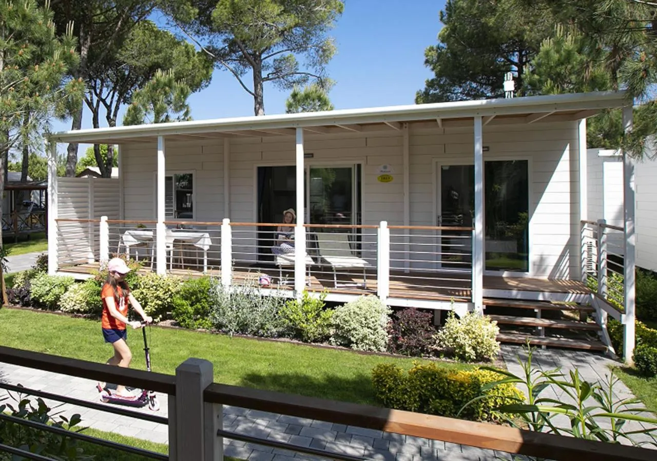 Garden view in Vela Blu Camping Village