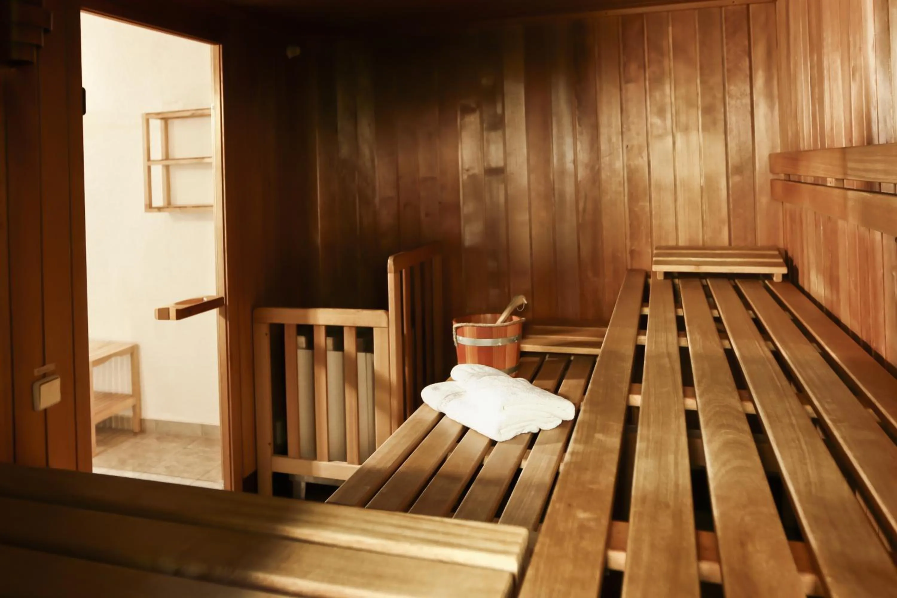 Sauna in Hotel garni Grundmühle