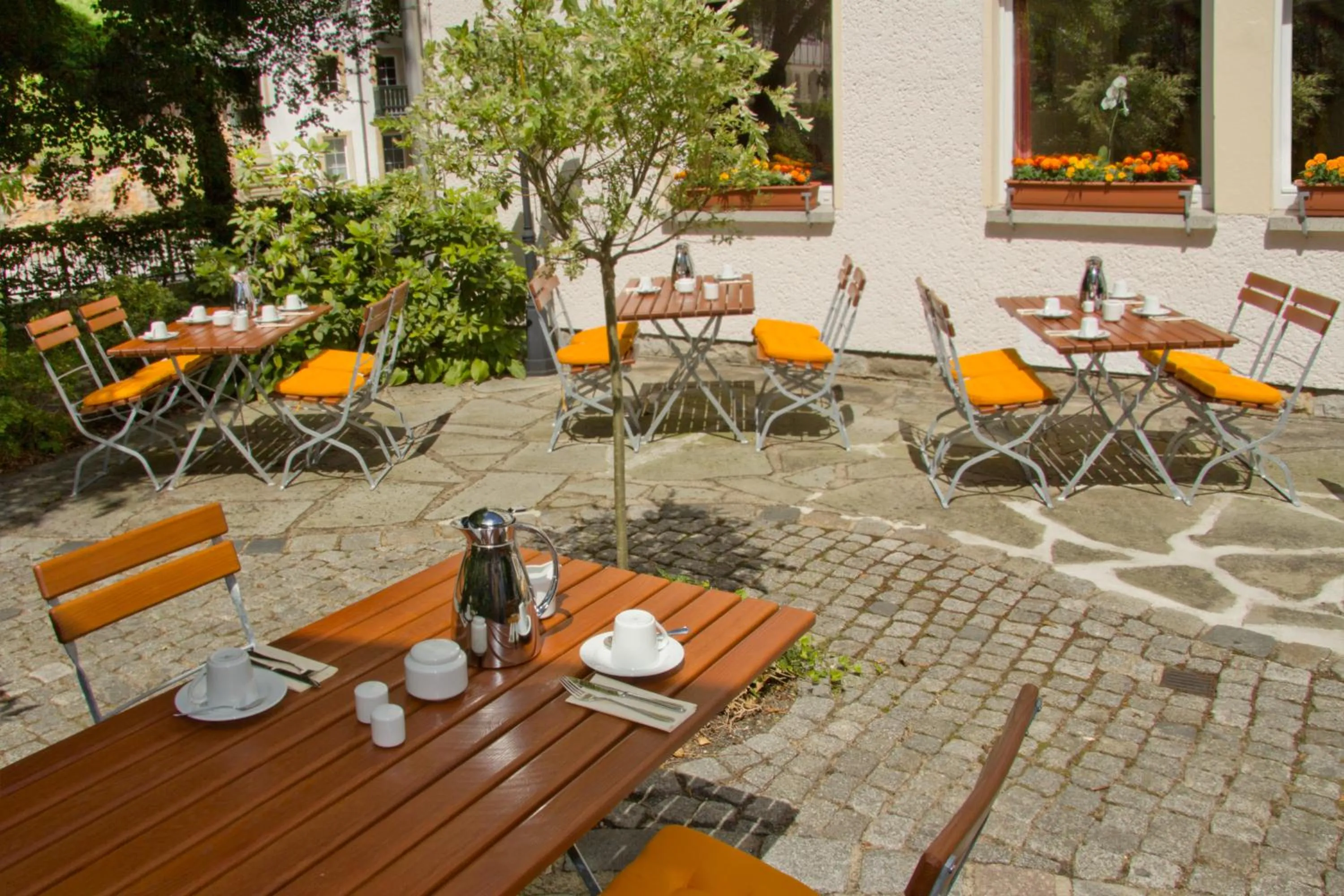 Restaurant/places to eat in Hotel garni Grundmühle