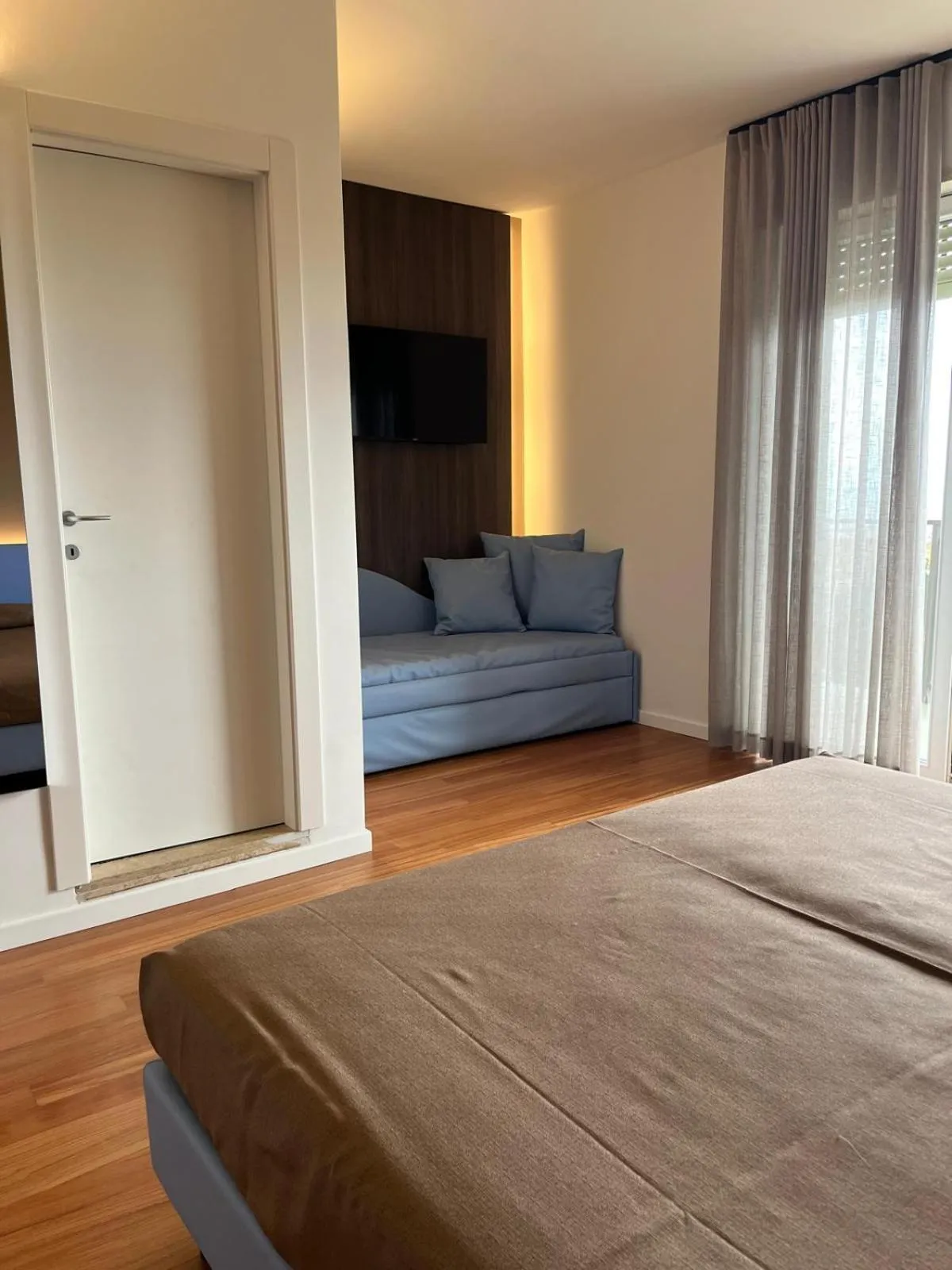 Bedroom, Bed in Hotel Italy