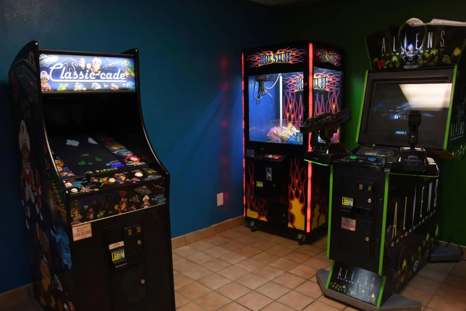 Game Room in Woodside Dells Hotel & Suites