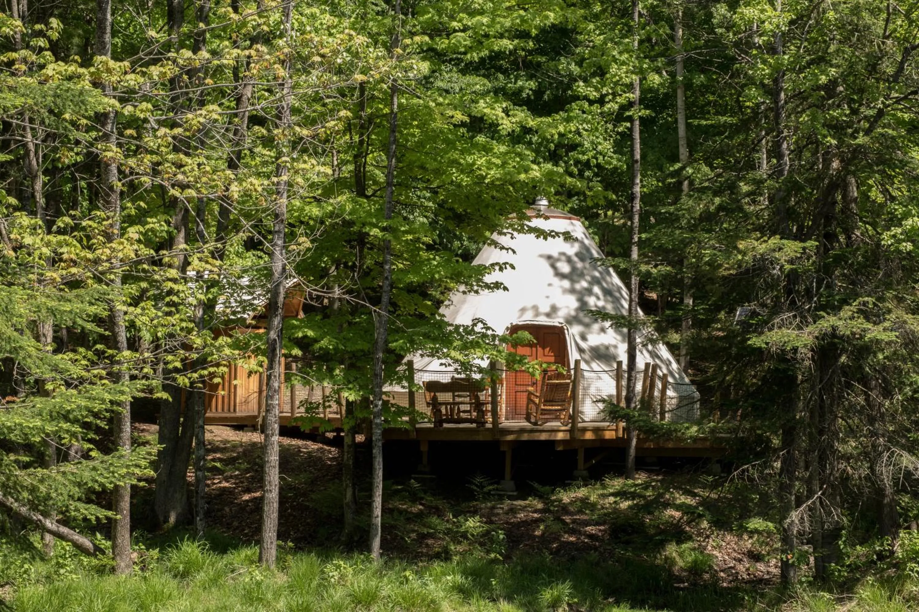 Garden in Parc Omega