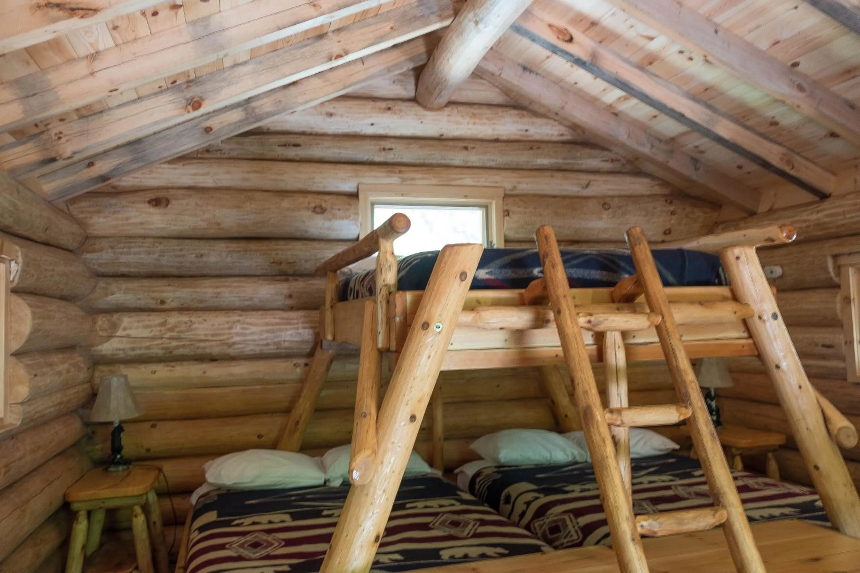 bunk bed in Parc Omega