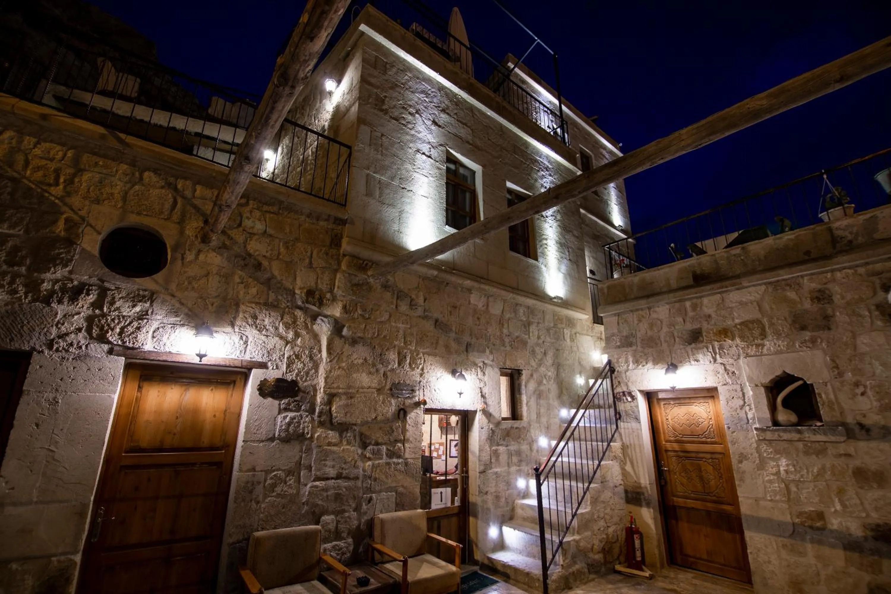 Facade/entrance in kayadibi cave hotel