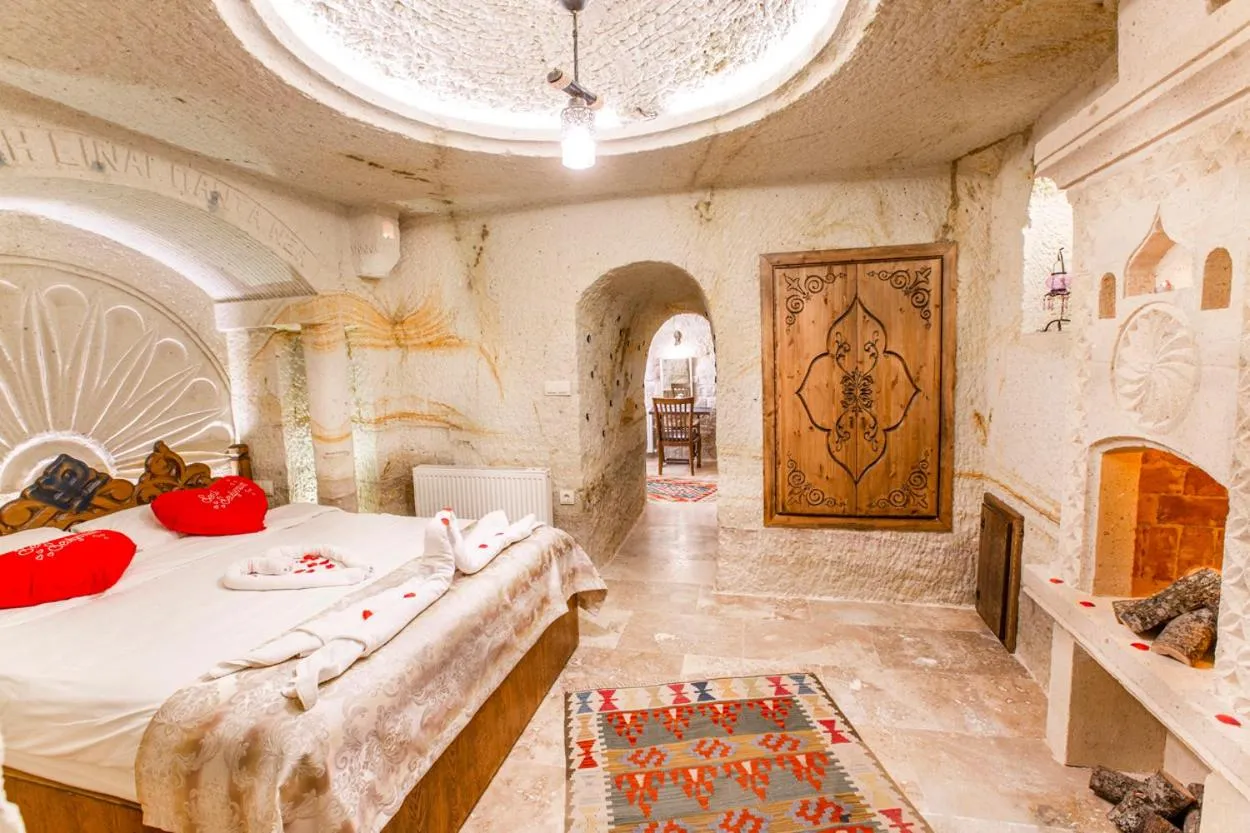 Bed in kayadibi cave hotel