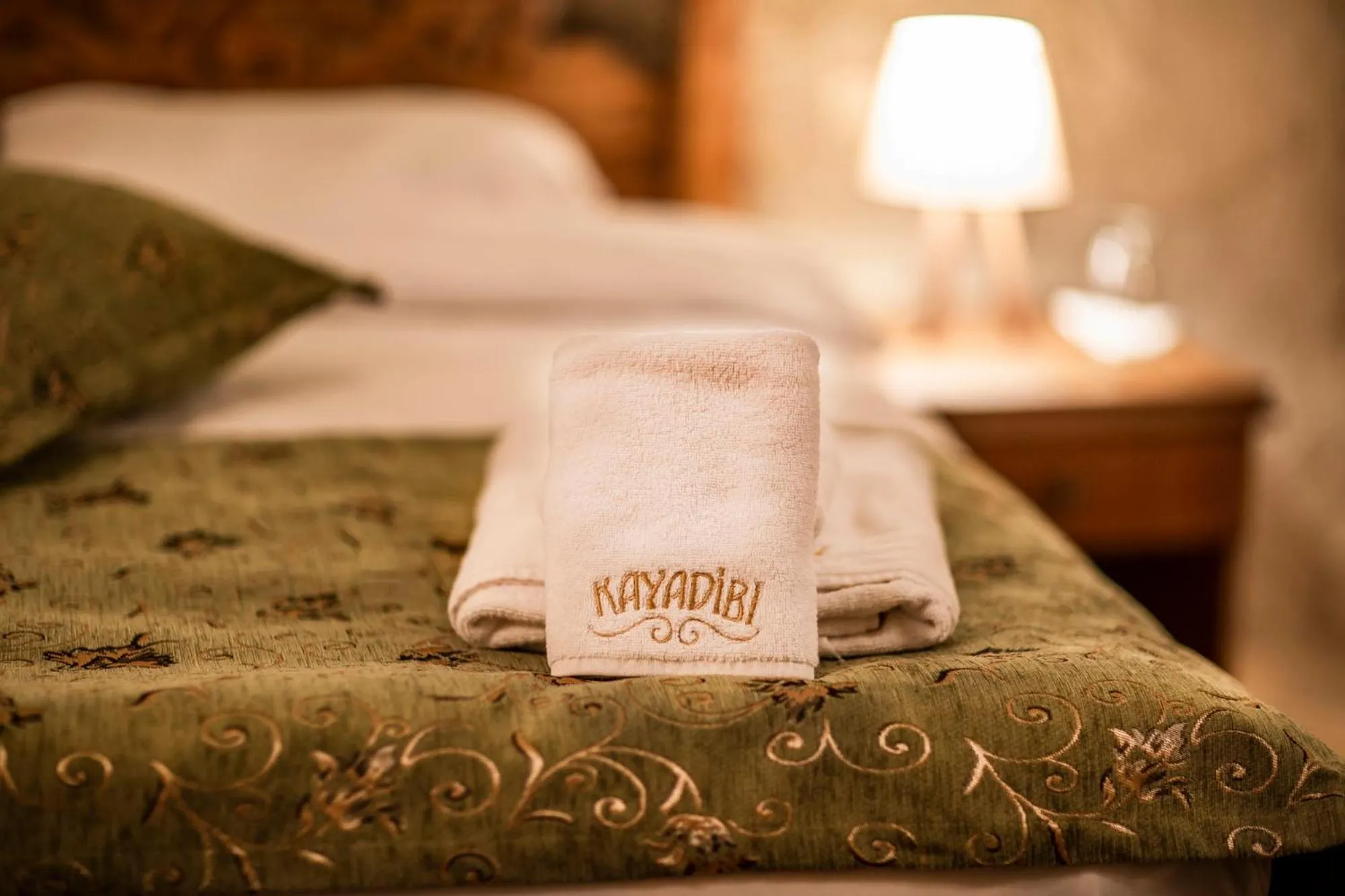 Bed in kayadibi cave hotel