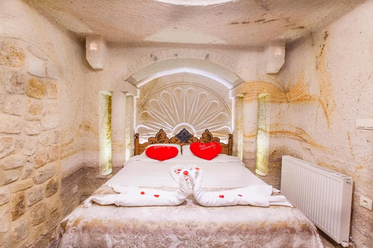 Bed in kayadibi cave hotel