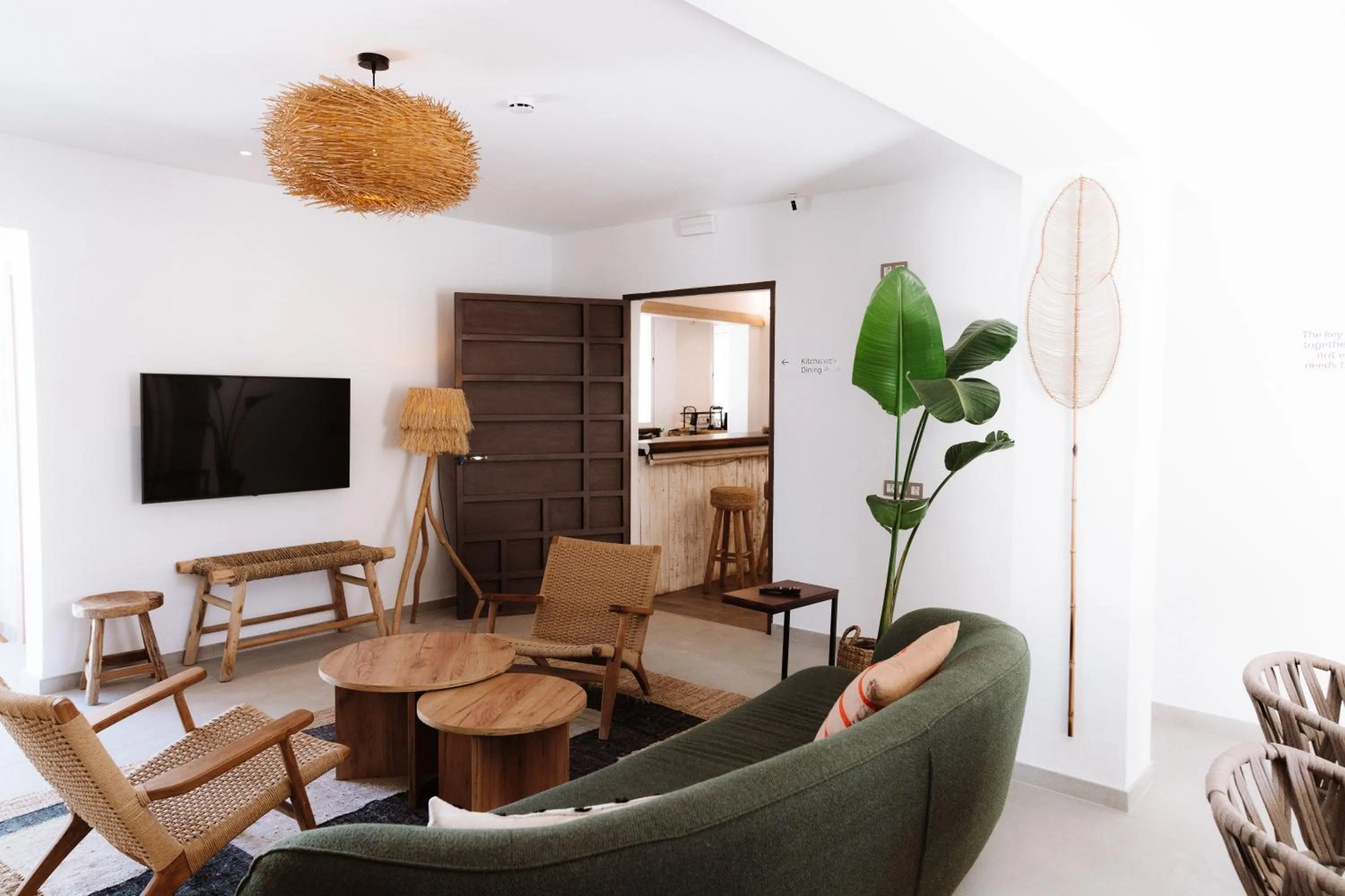 Living room in Outsite Ibiza