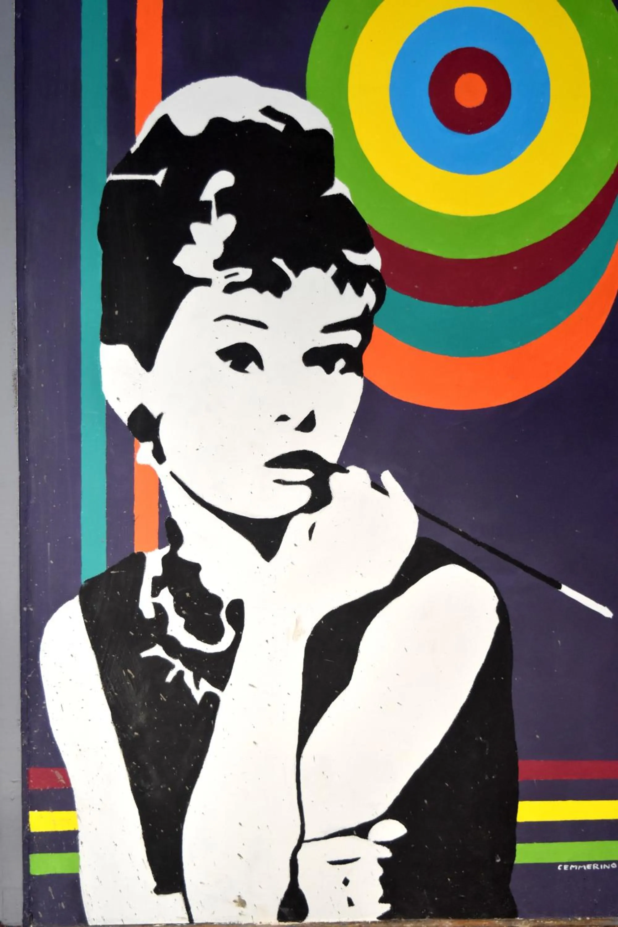 Decorative detail in Bla Bla Hostel