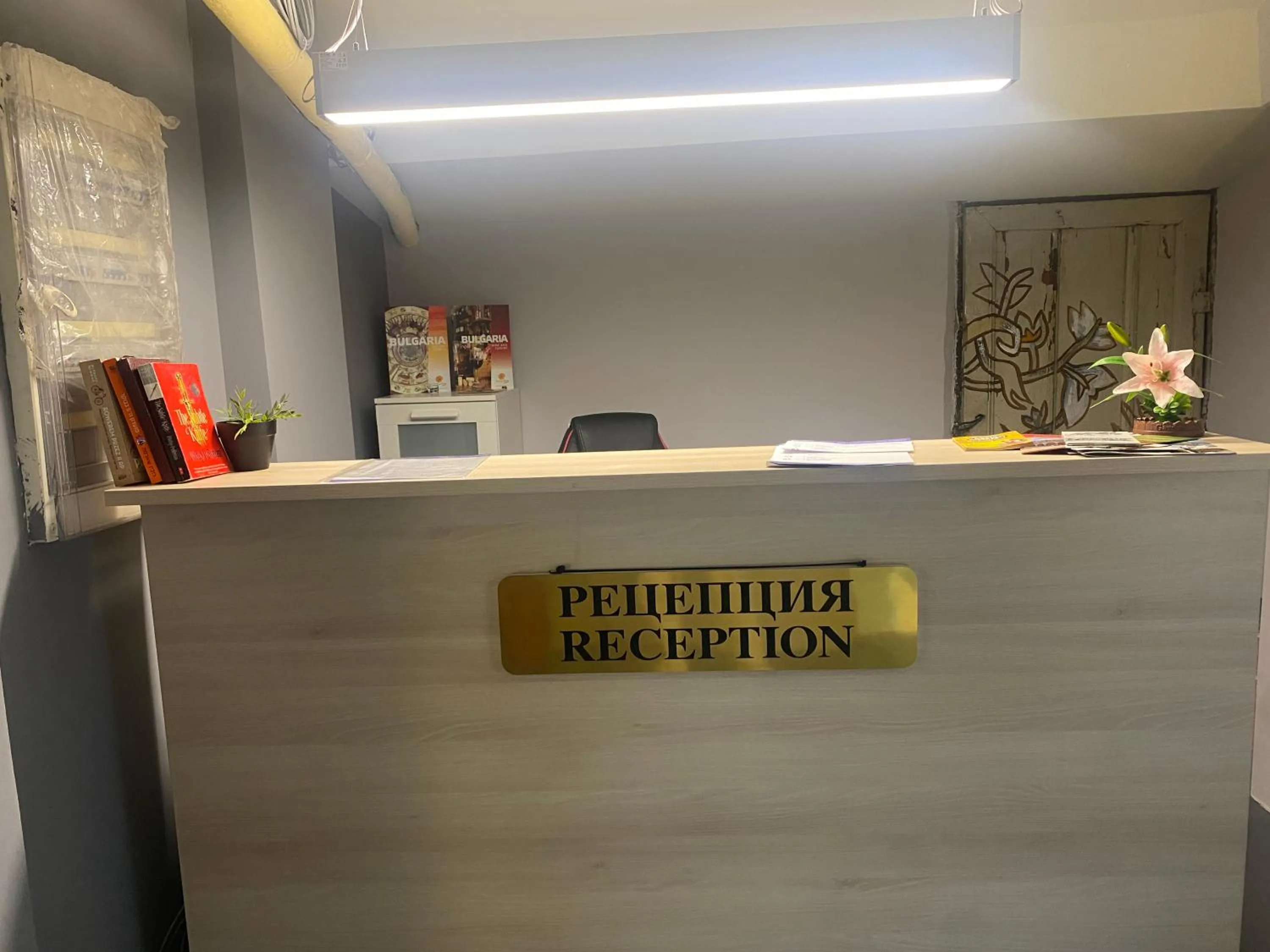 Lobby or reception in Bla Bla Hostel