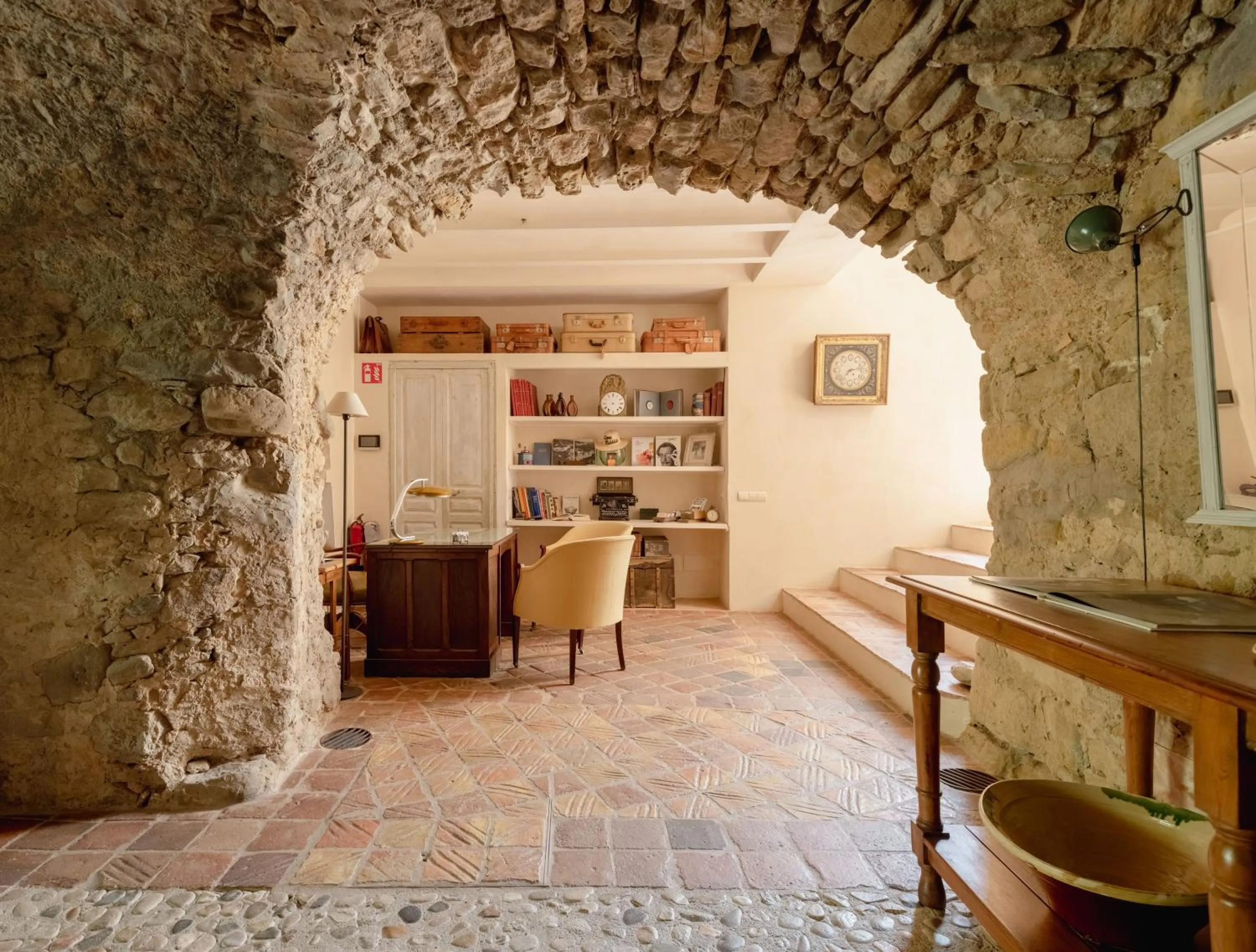 Lobby or reception in Can Bassa