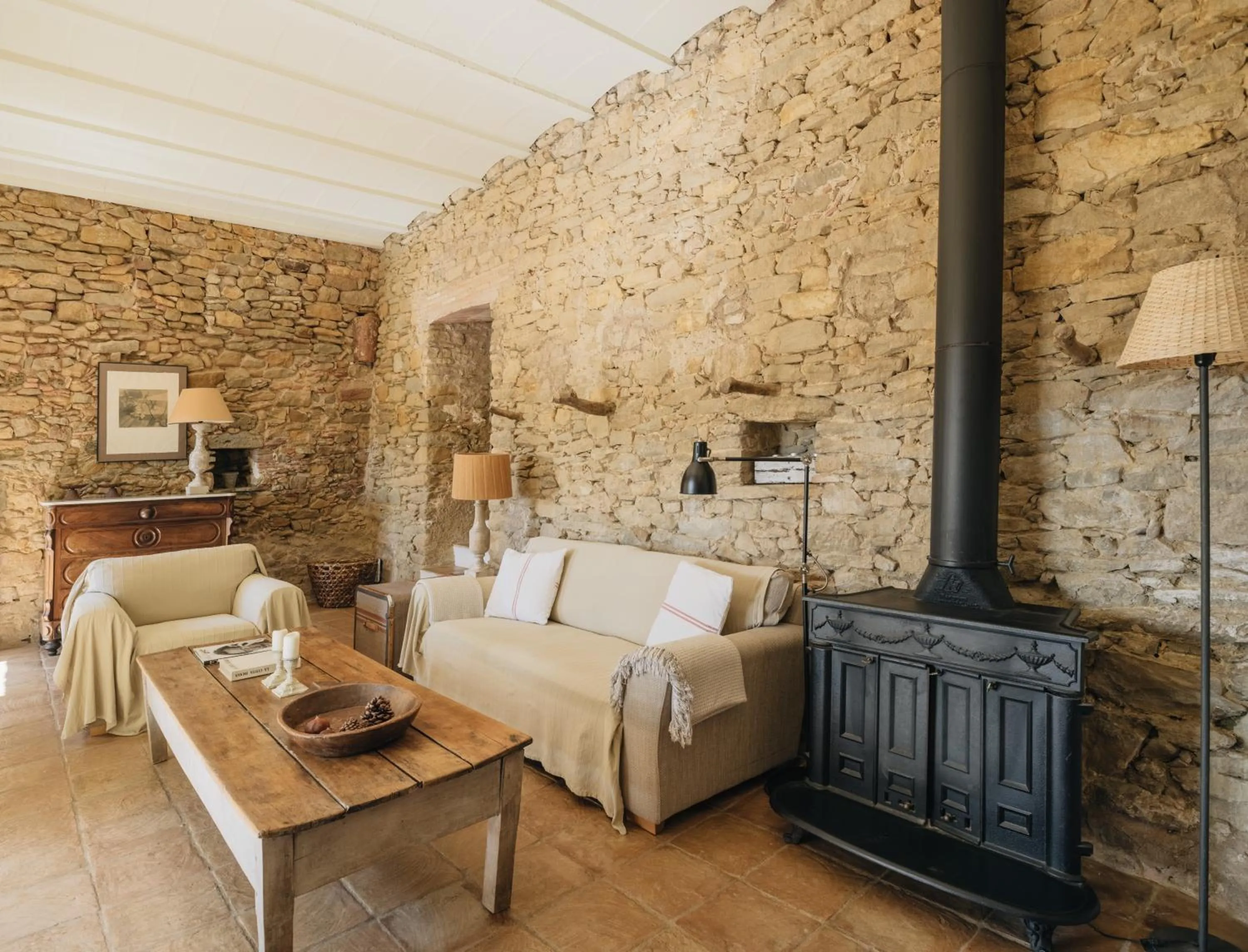 Living room in Can Bassa