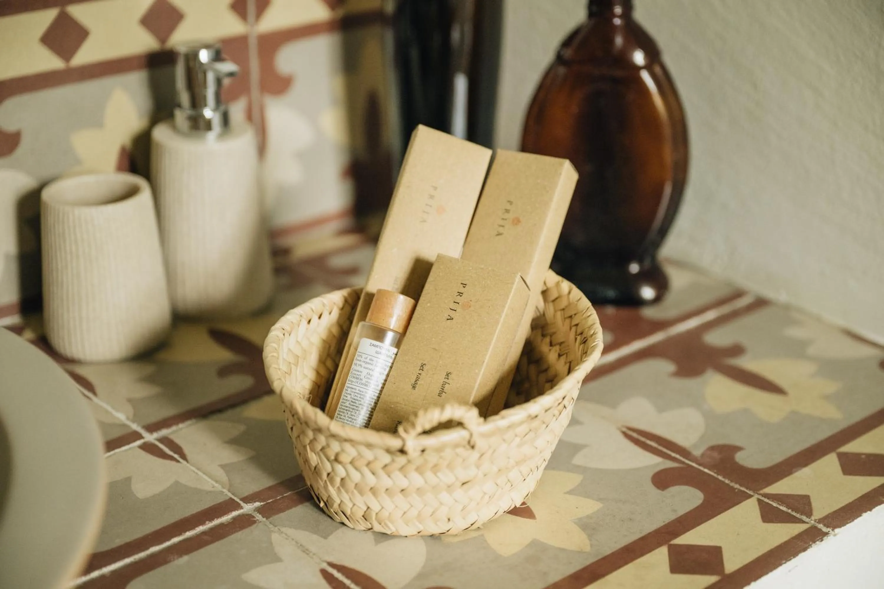 Decorative detail in Can Bassa