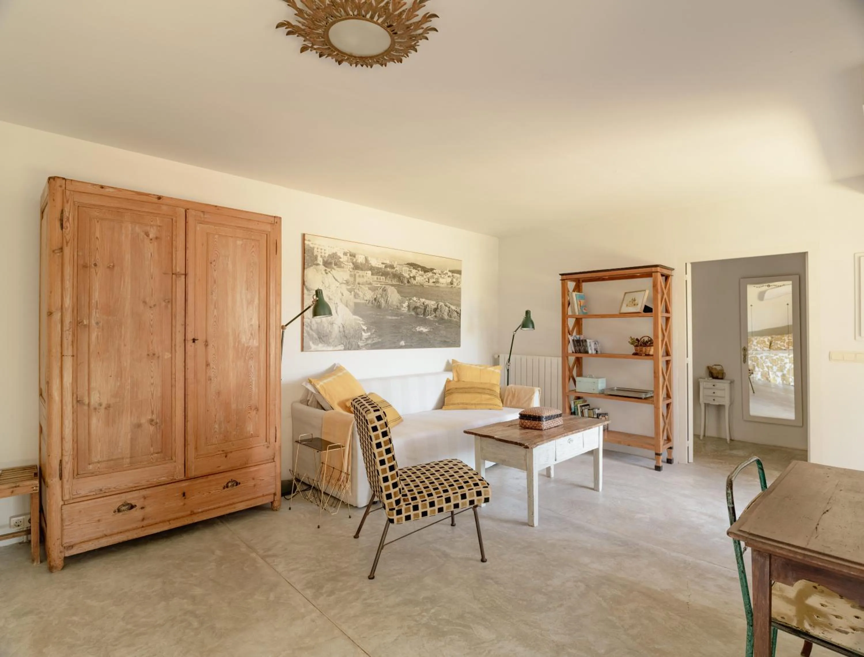 Living room in Can Bassa