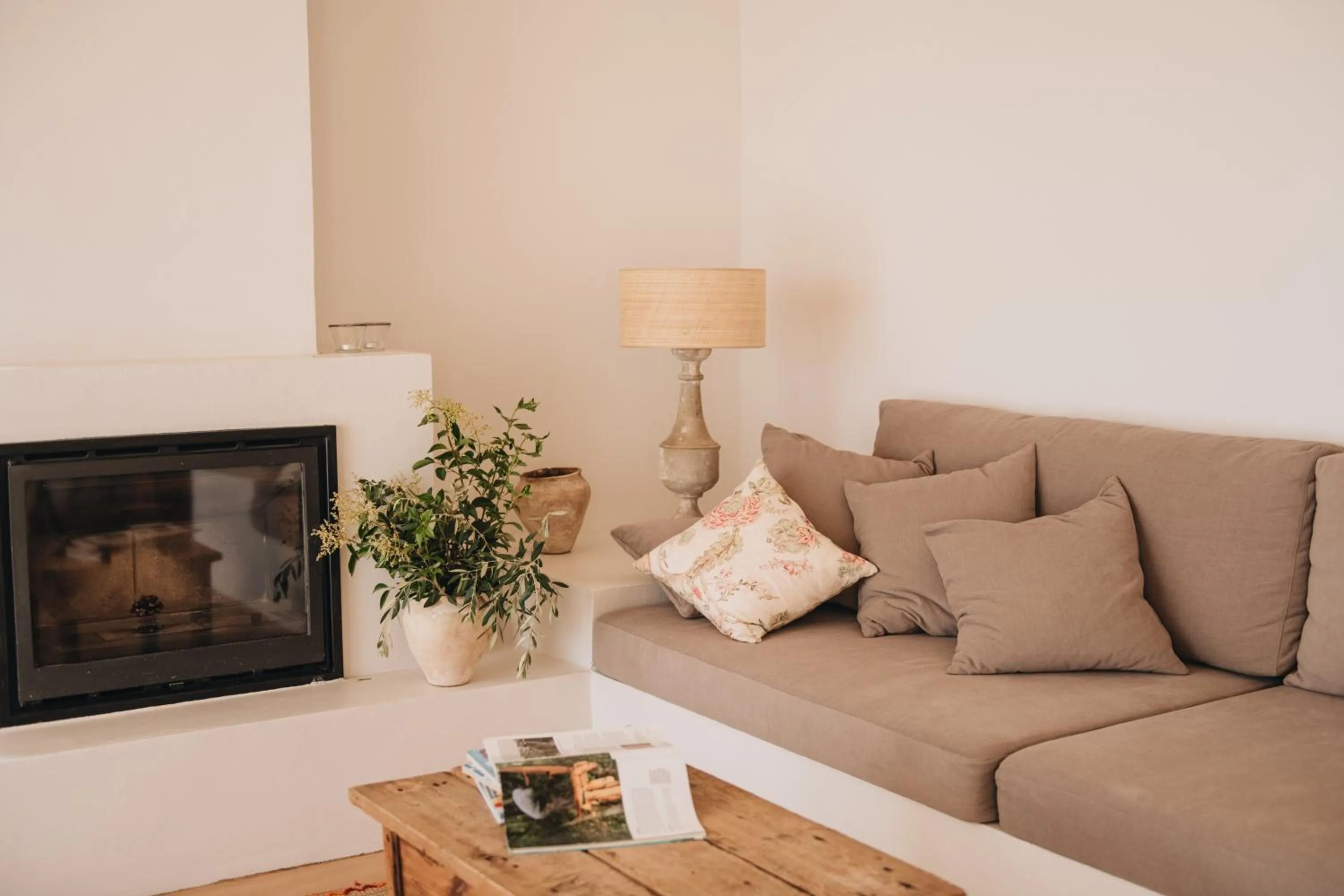 Living room in Can Bassa