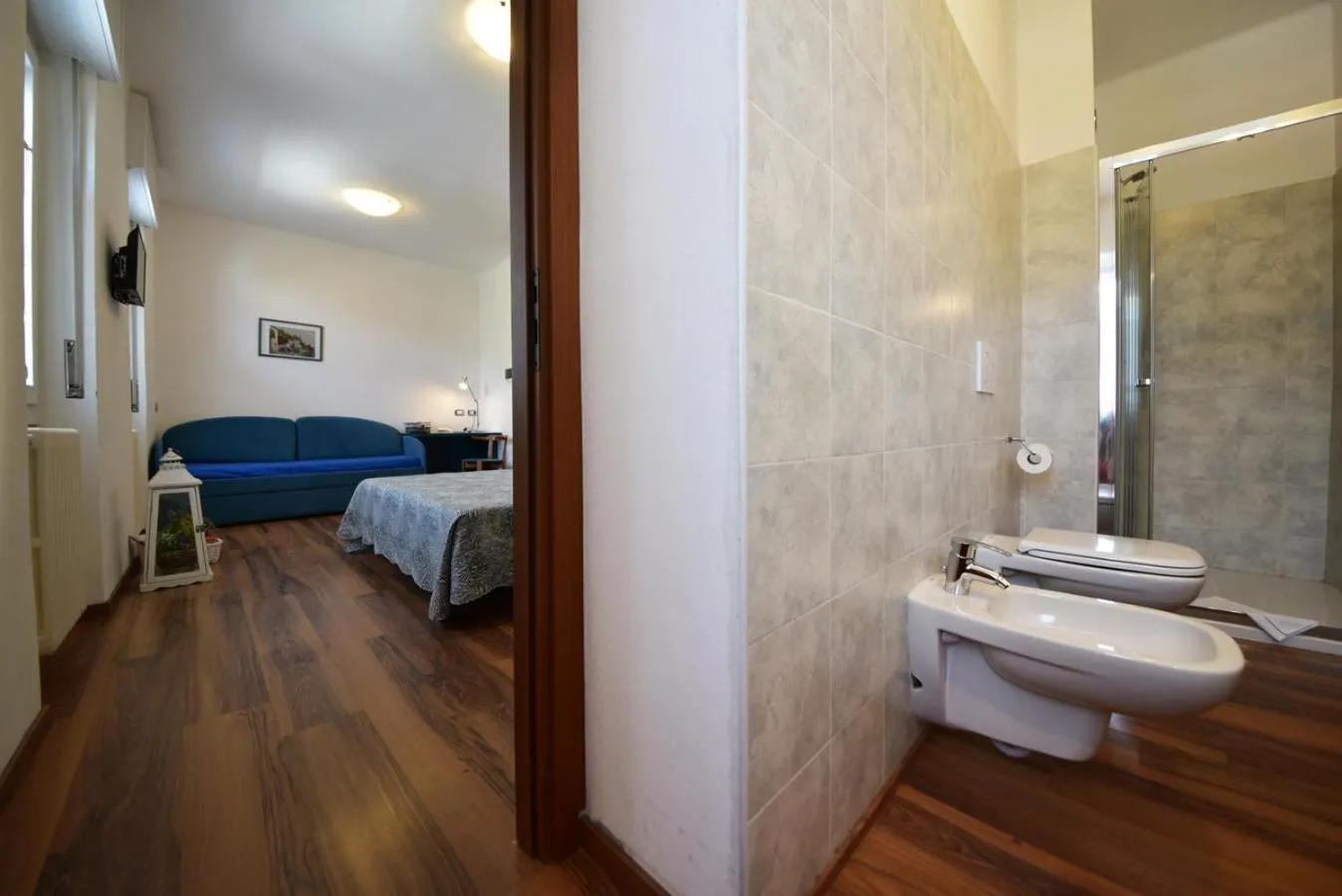 Bed in Hotel National