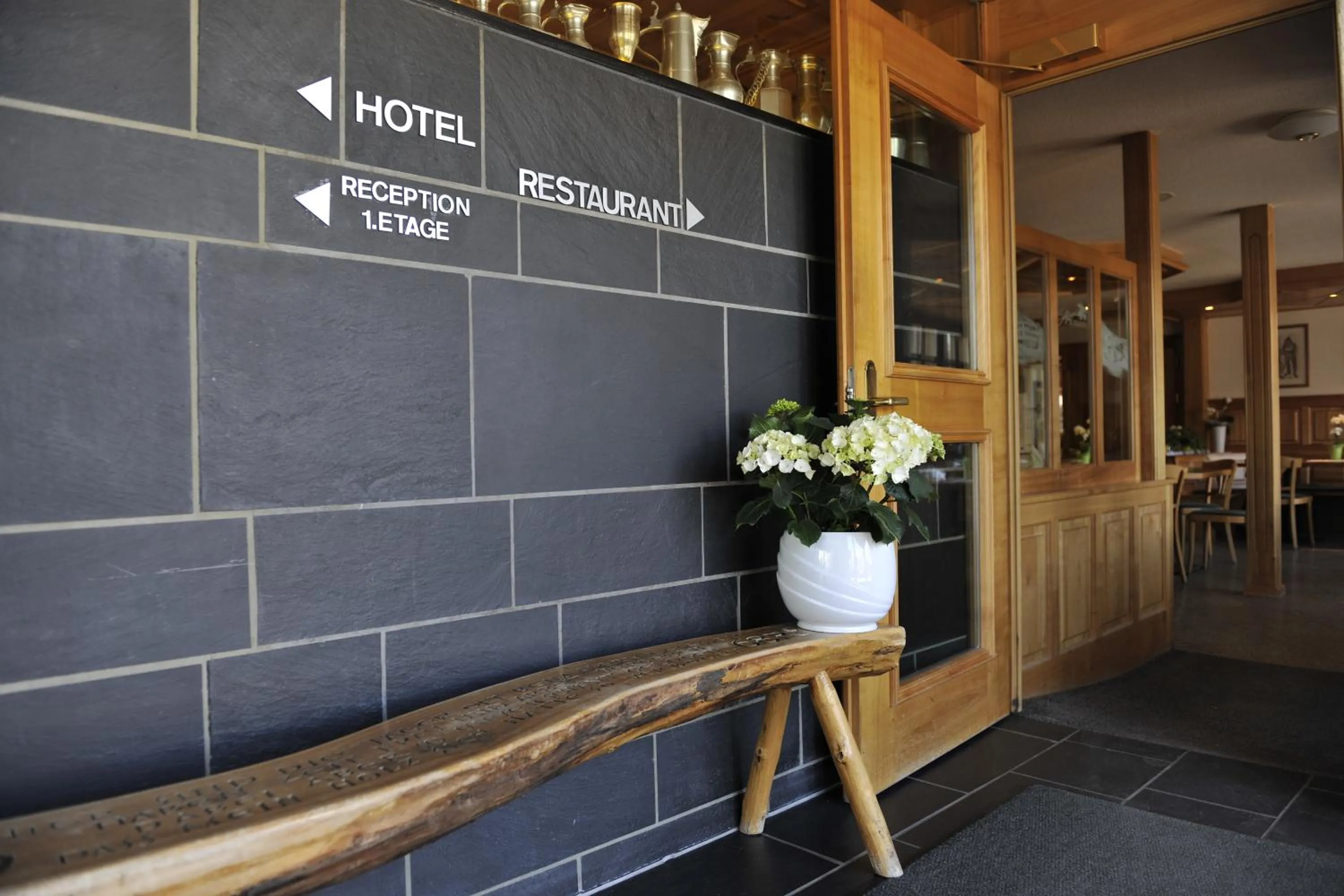 Lobby or reception in Hotel Stump's Alpenrose