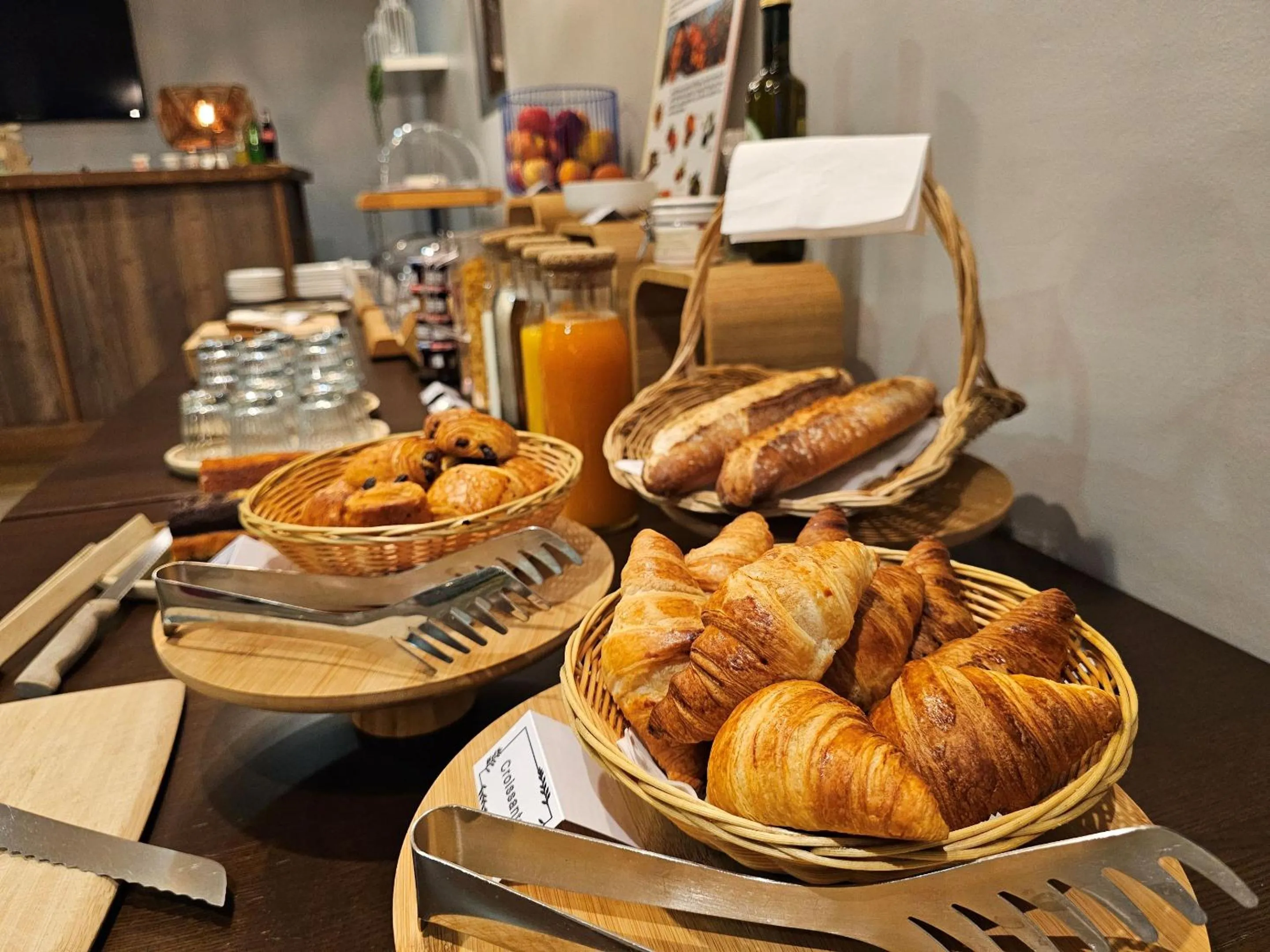 Buffet breakfast in Le Cheval Blanc