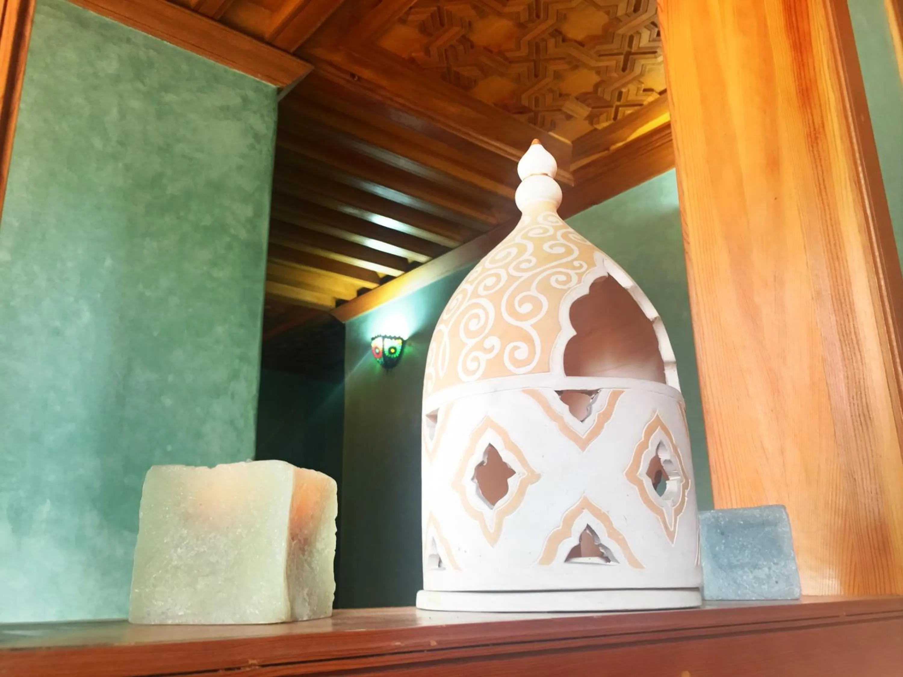 Decorative detail in Riad Dar Karima