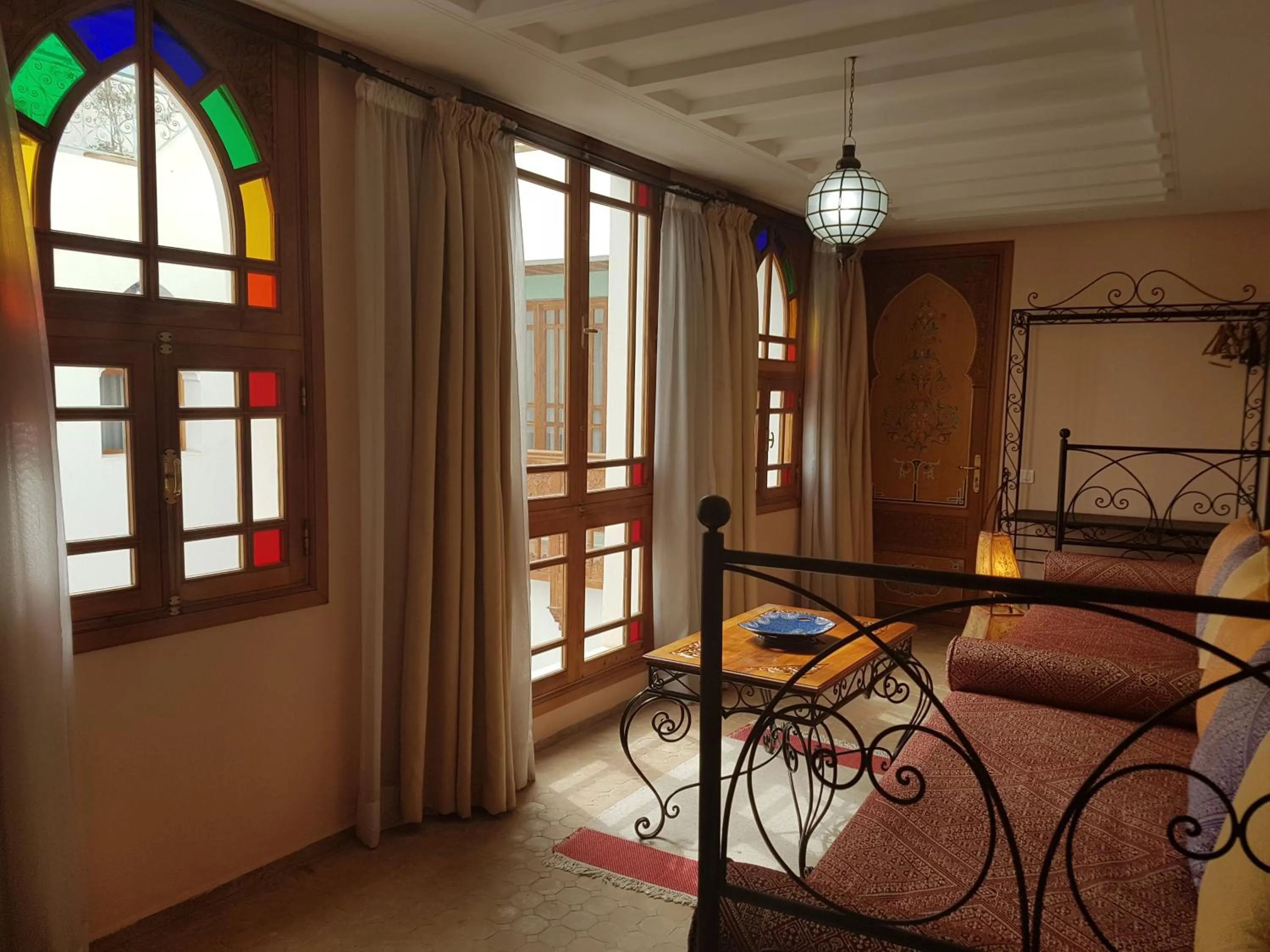 Decorative detail in Riad Dar Karima