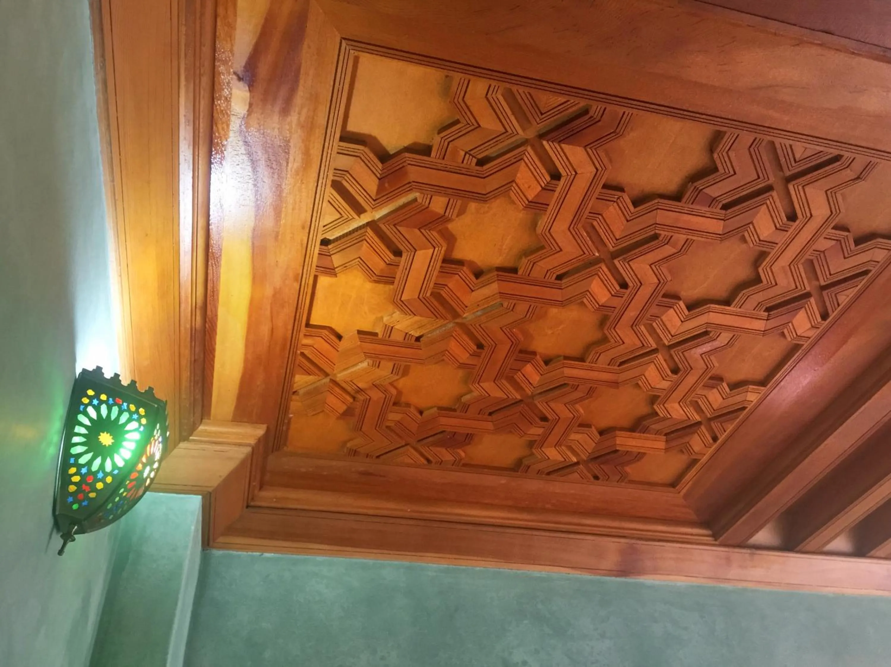 Decorative detail in Riad Dar Karima