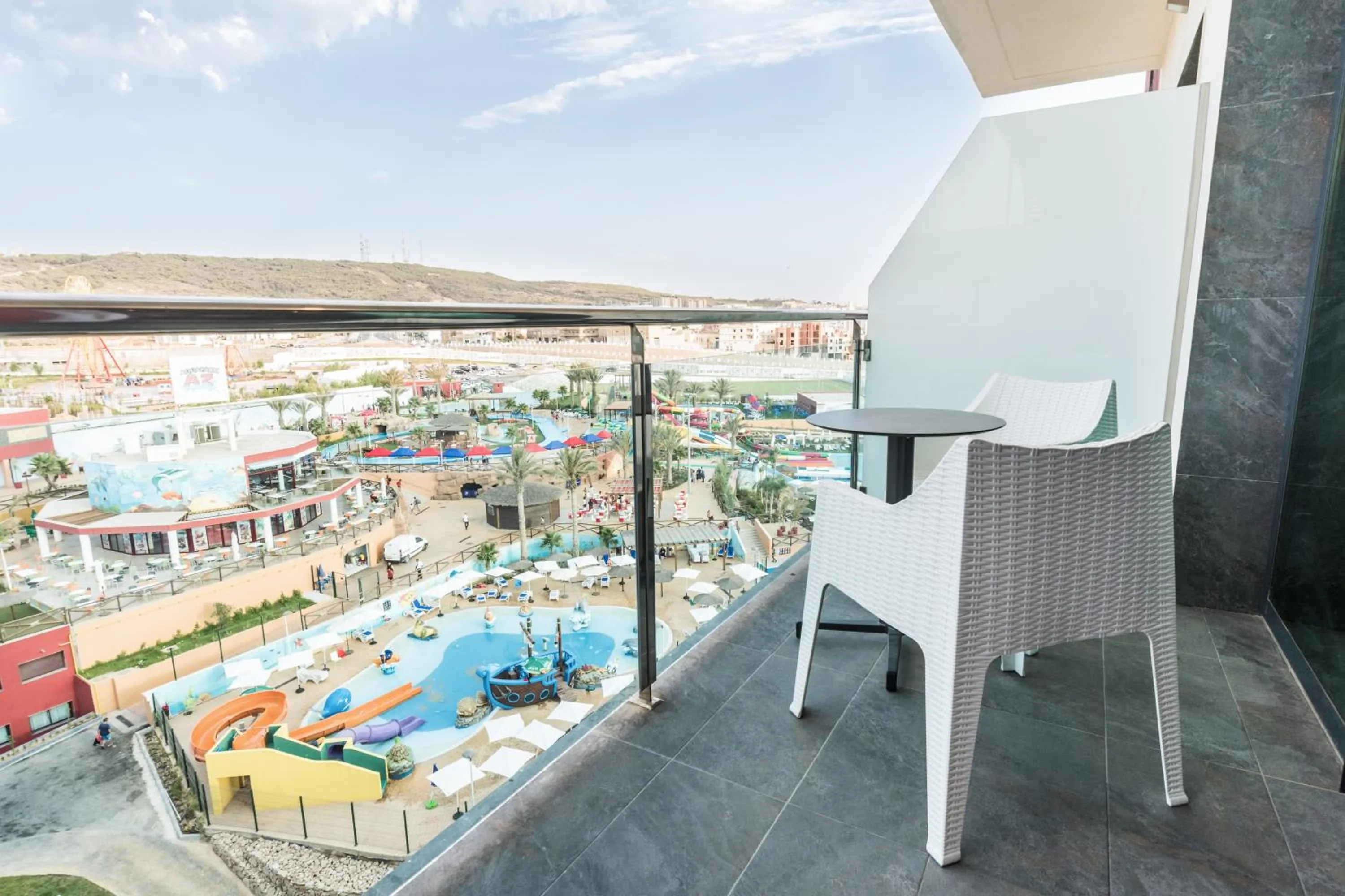 Balcony/Terrace in AZ Hôtels Montana