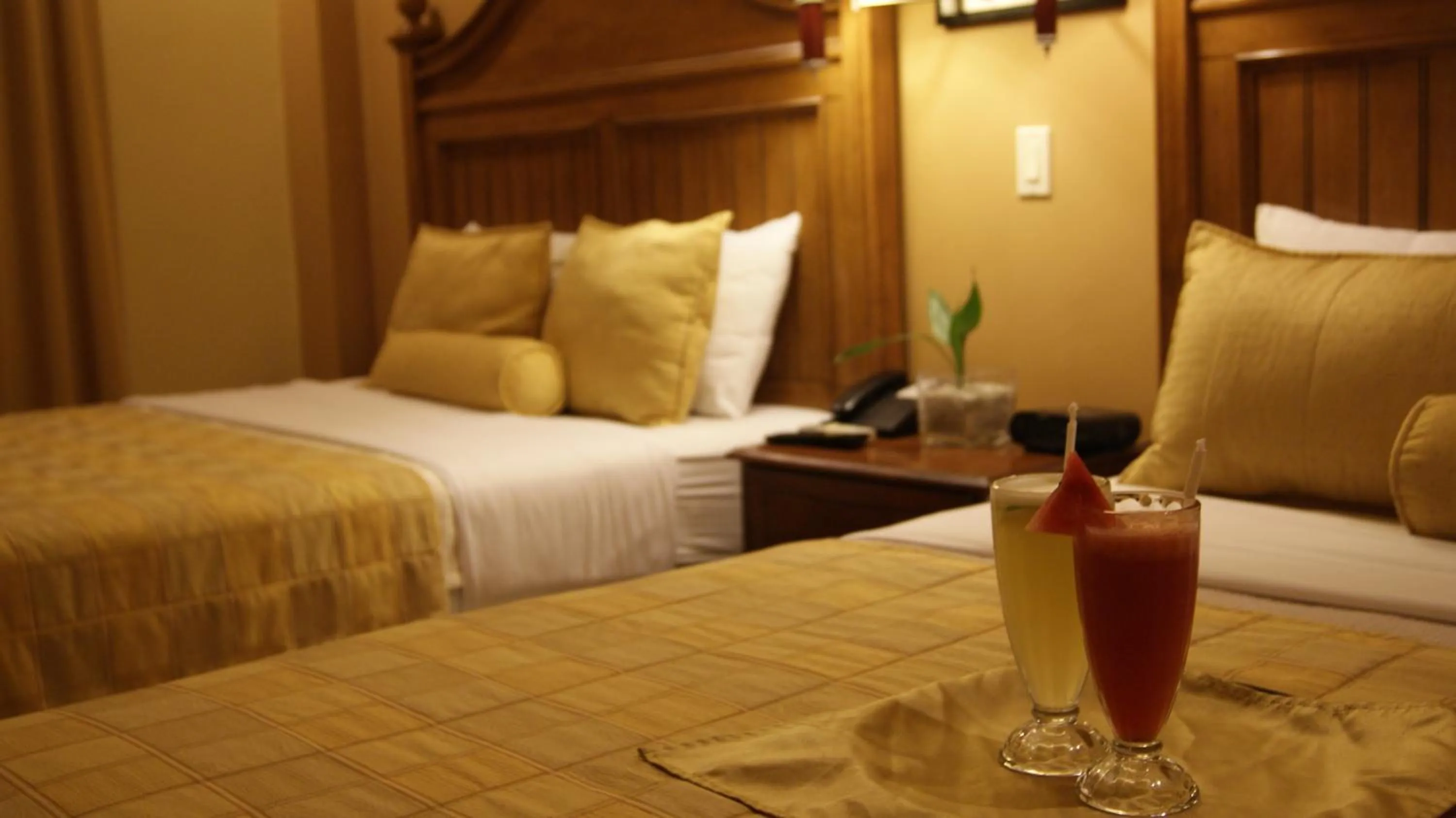 Bed in Hotel Monteolivos