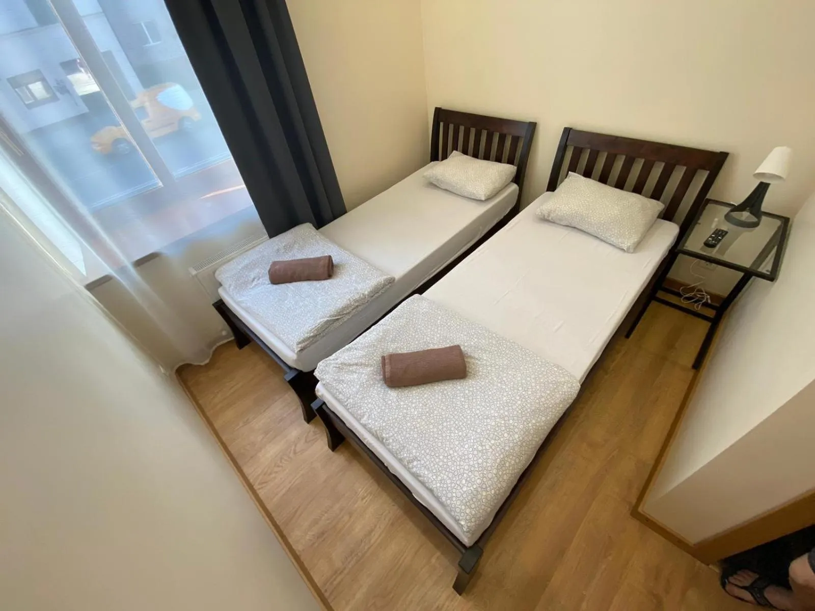 Bed in ApartHotel Riga