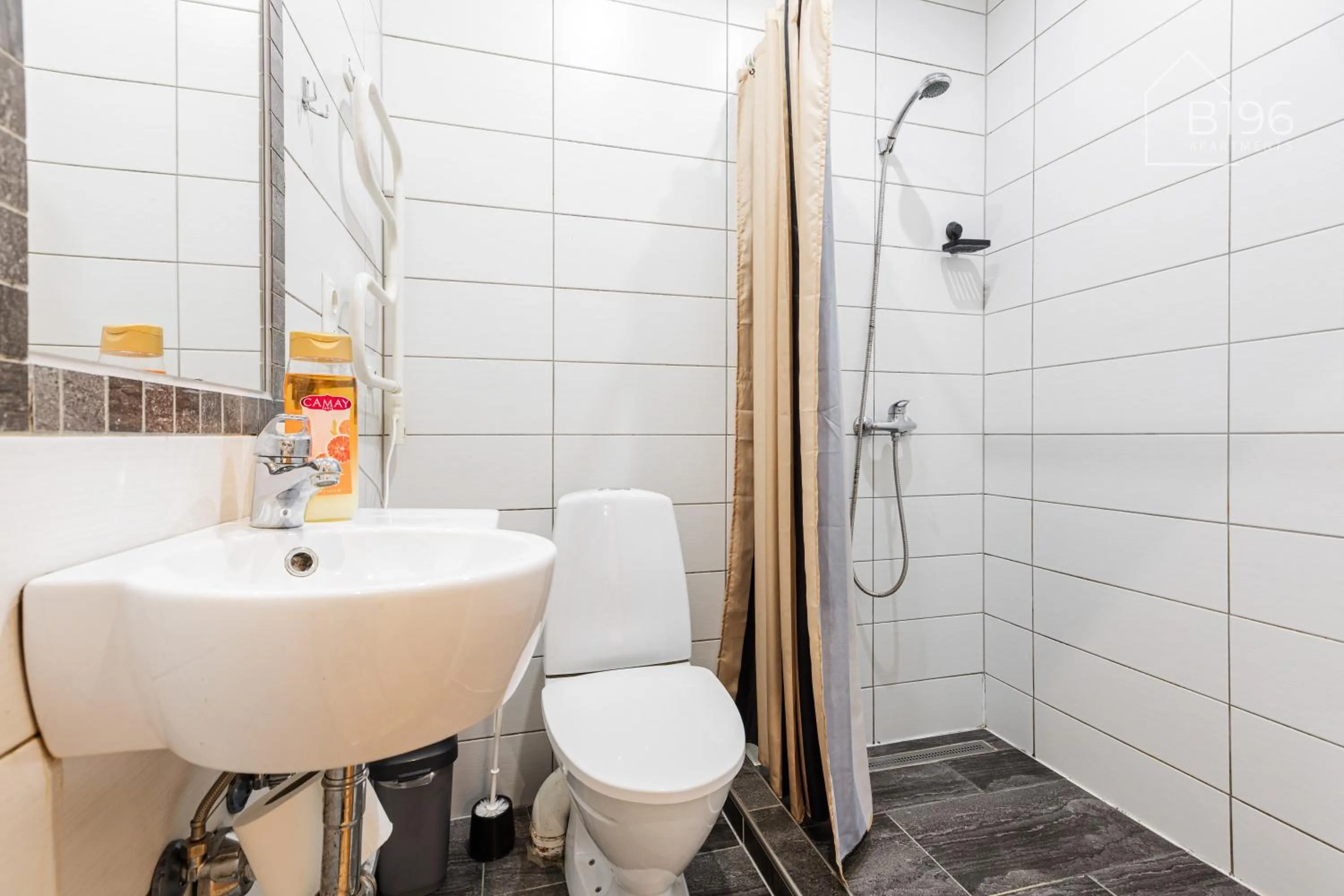 Bathroom in ApartHotel Riga