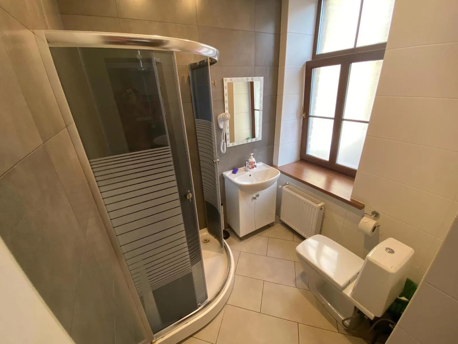 Bathroom in ApartHotel Riga