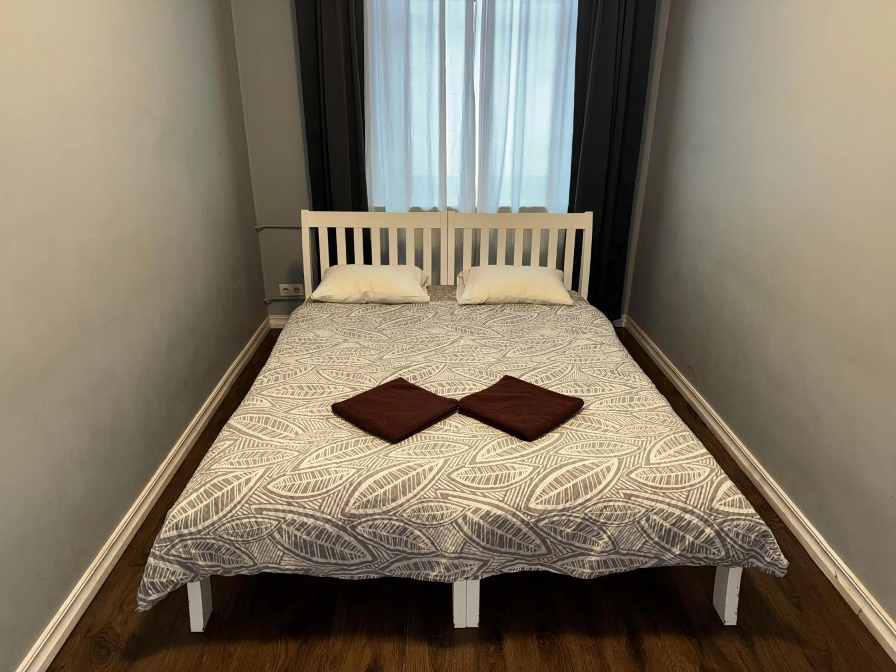 Bed in ApartHotel Riga